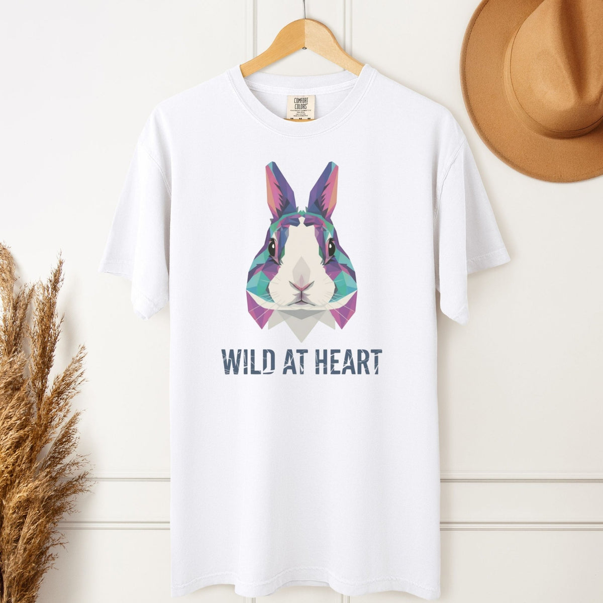 Wild at Heart Garment - dyed Heavyweight T-Shirt - Chester & Co.