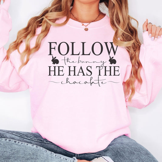 Follow the Bunny Unisex Sweatshirt - Chester & Co.