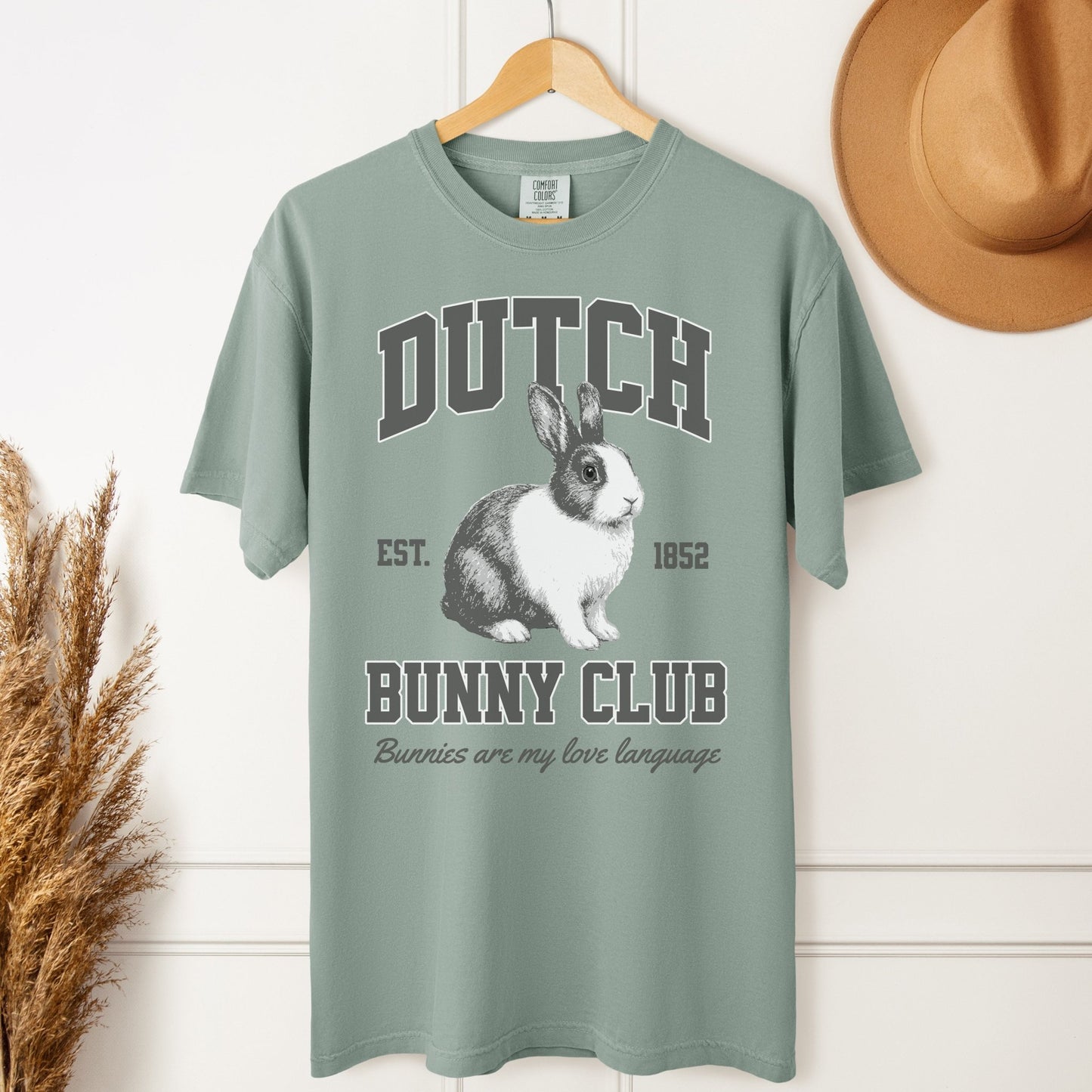 Dutch Bunny Club Unisex Garment - dyed Heavyweight T-Shirt - Chester & Co.
