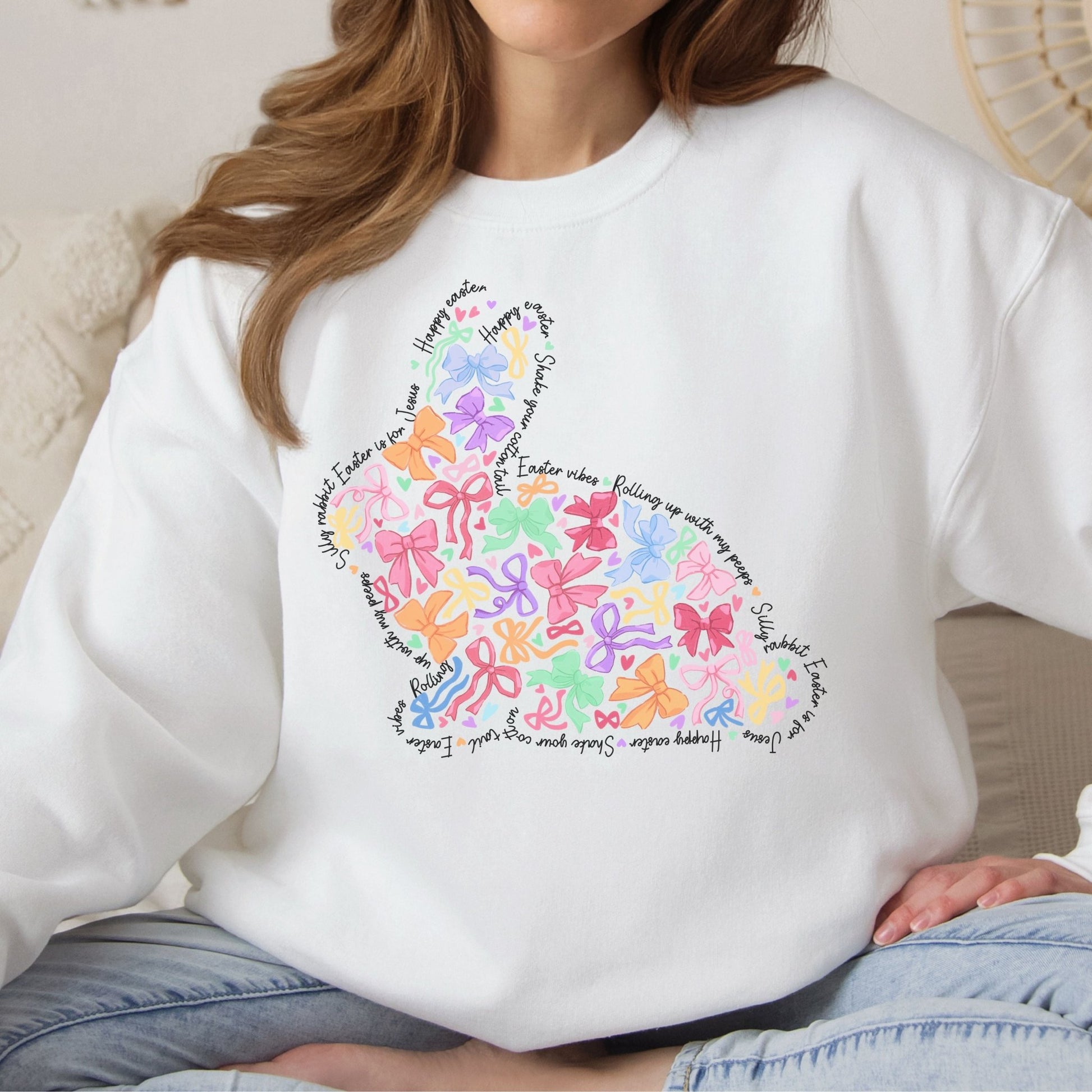 Bunny of Bows Unisex Sweatshirt - Chester & Co.