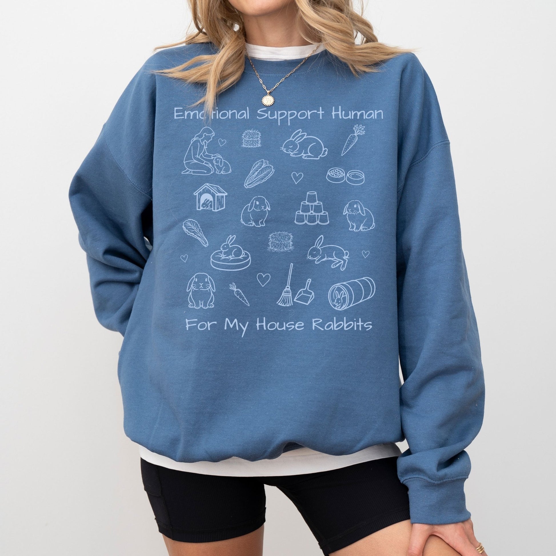 Emotional Support Human Unisex Sweatshirt - Chester & Co.