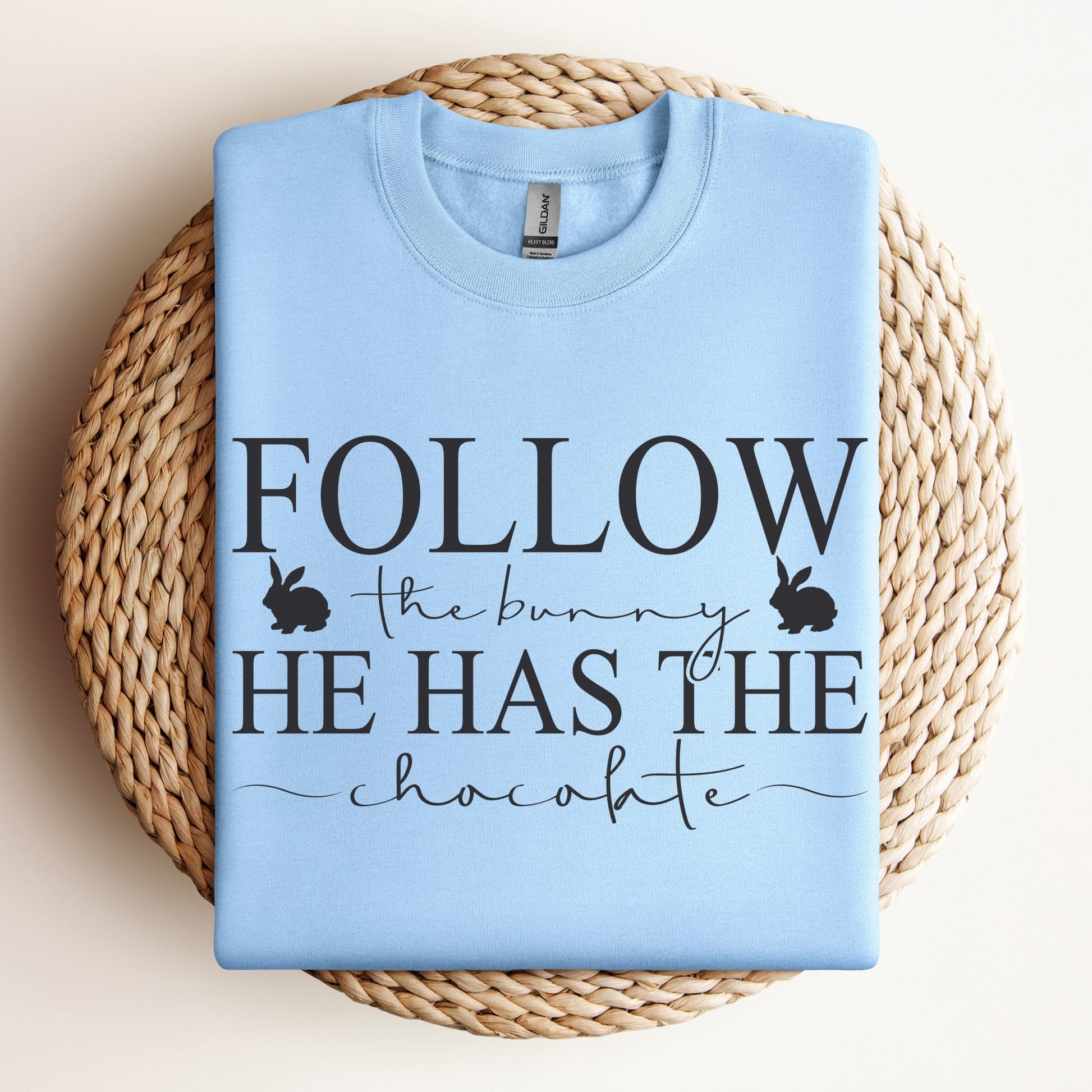 Follow the Bunny Unisex Sweatshirt - Chester & Co.