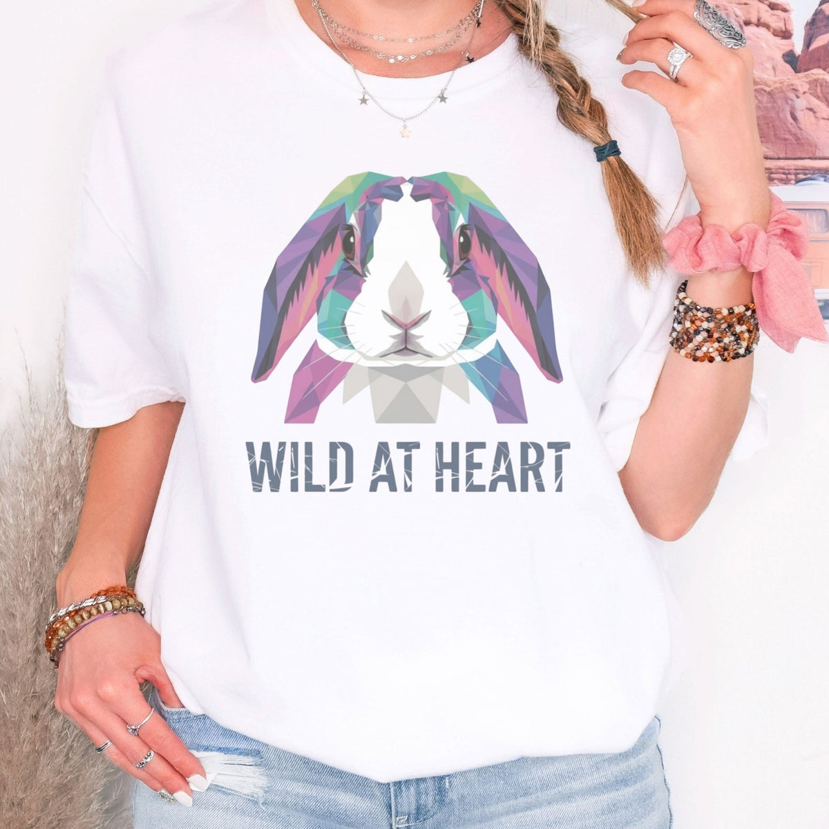 Wild at Heart Garment - dyed Heavyweight T-Shirt - Chester & Co.