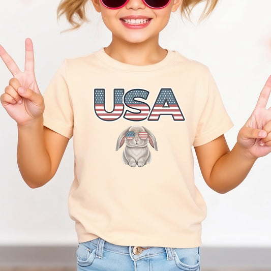 USA Rabbit Youth Short Sleeve T-Shirt - Chester & Co.