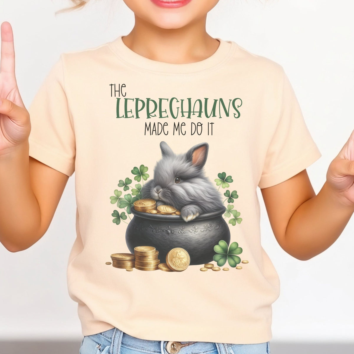 Leprechauns Made Me Youth Short Sleeve T-Shirt - Chester & Co.