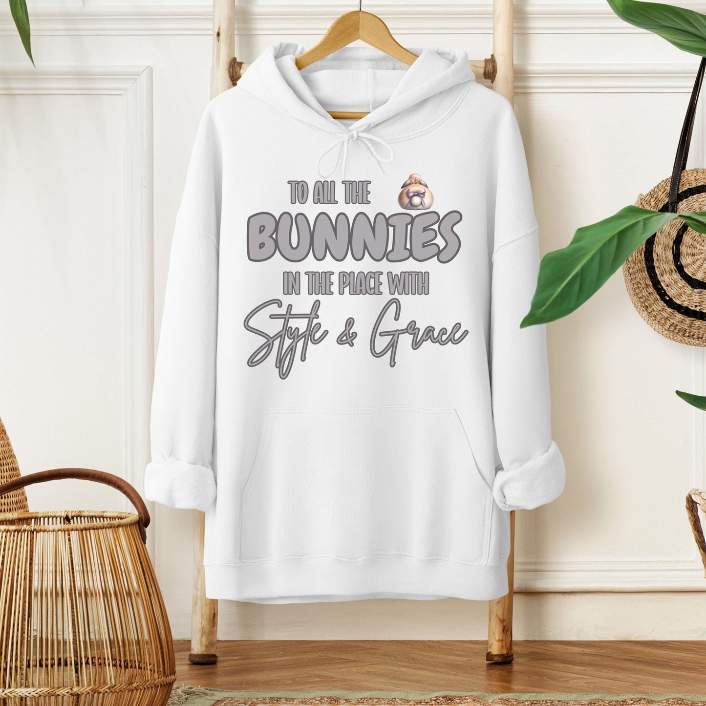 To All the Bunnies with Style and Grace Unisex Hoodie - Chester & Co.