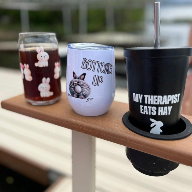 My Therapist Insulated Tumbler with Straw - Chester & Co.