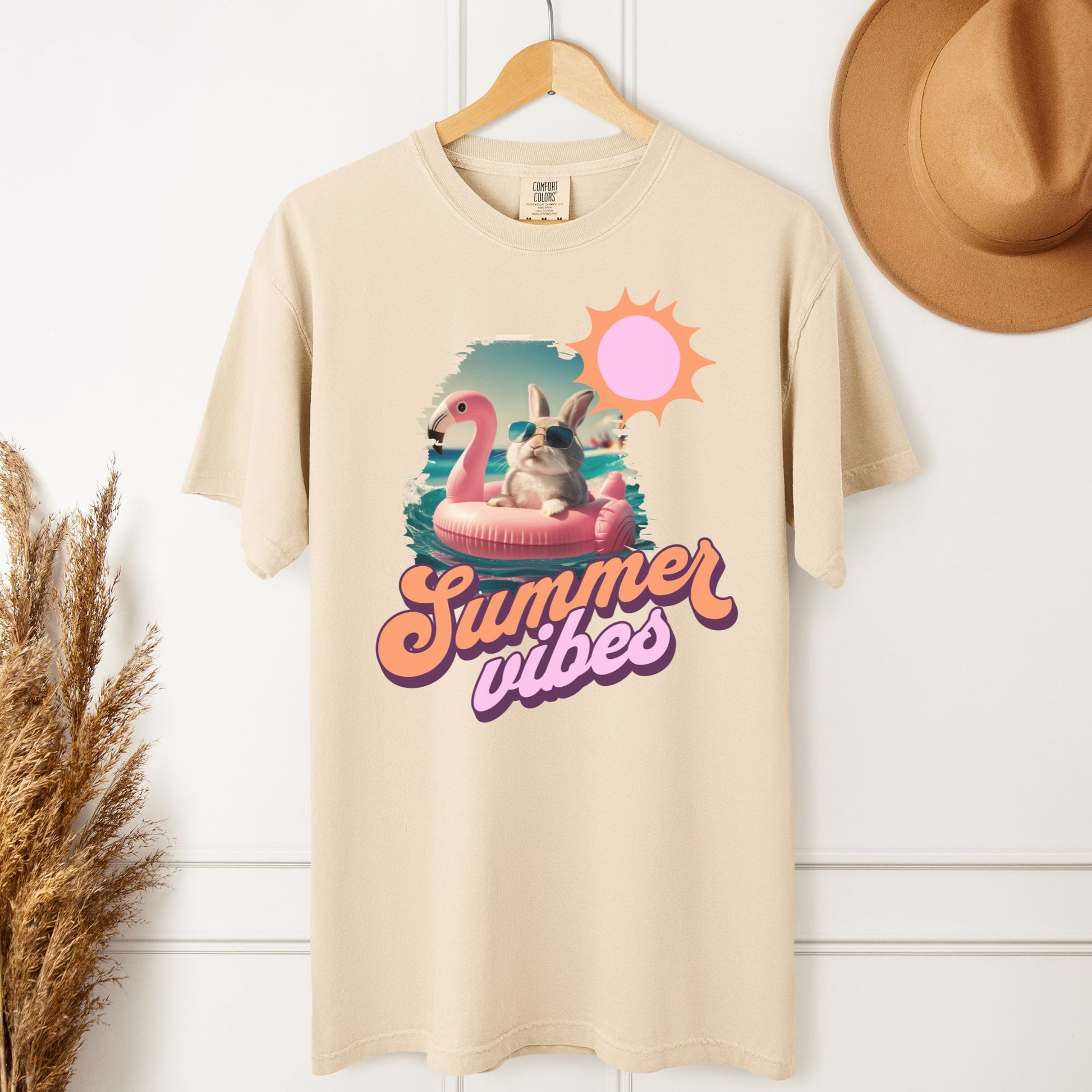 Summer Vibes Unisex Garment - Dyed Heavyweight T-Shirt - Chester & Co.