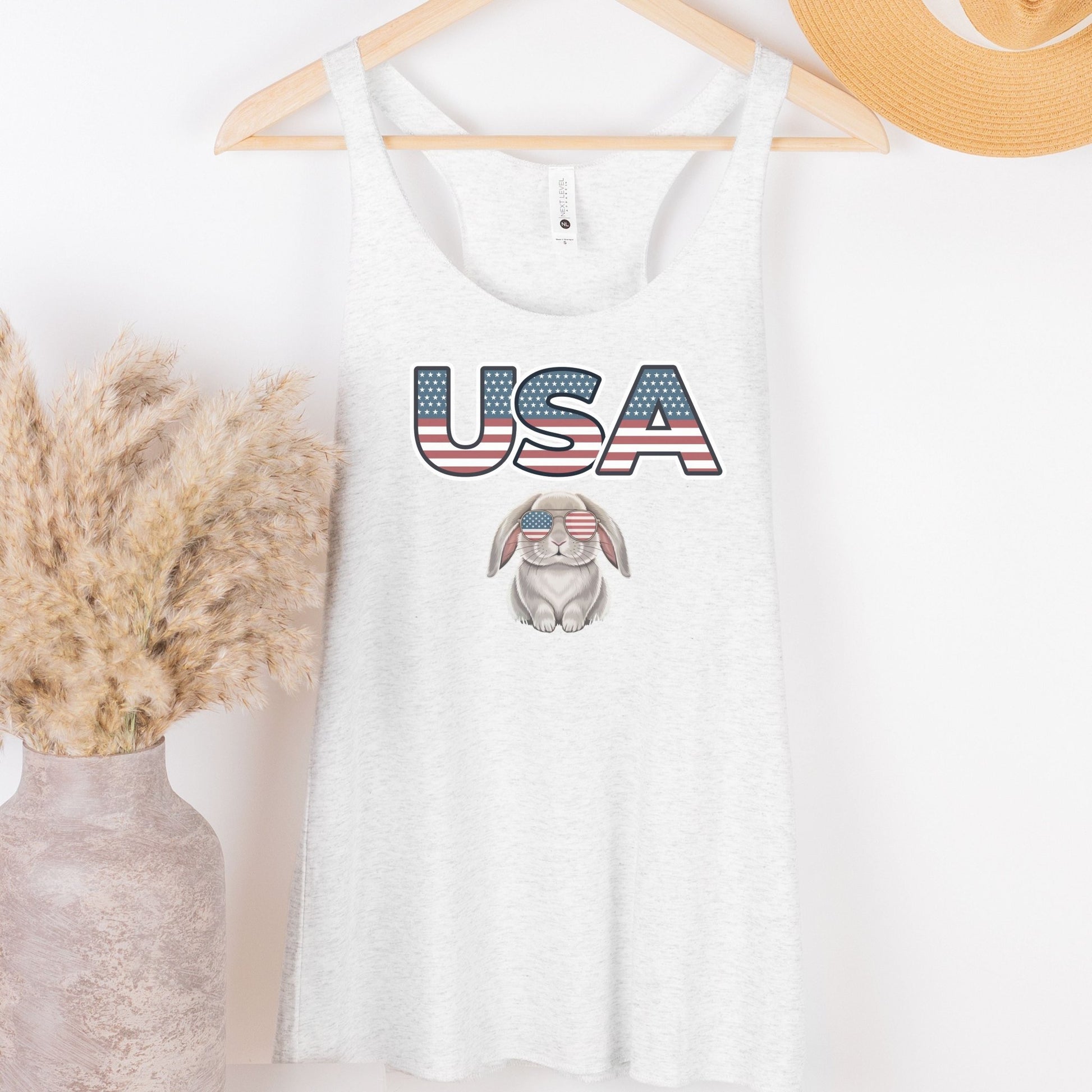 USA Rabbit Women's Racerback Tank - Chester & Co.