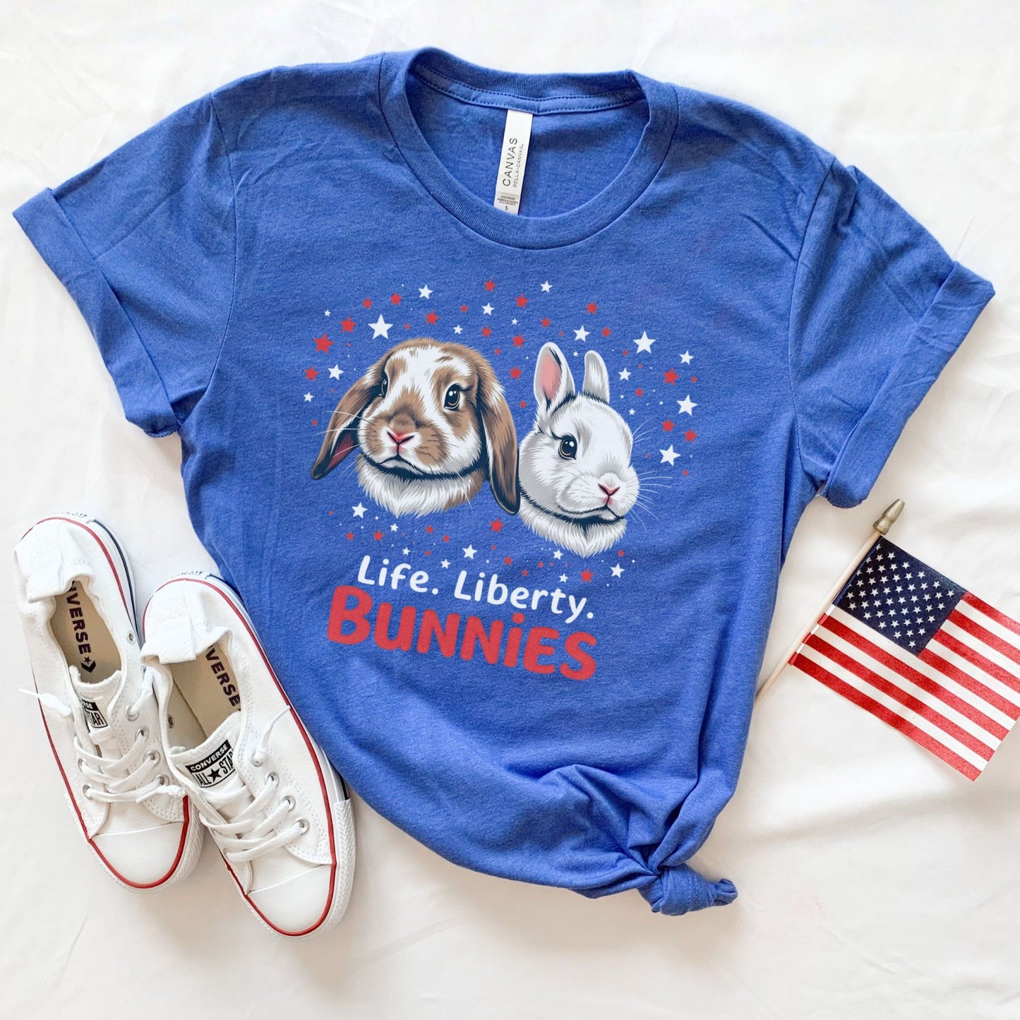 Liberty Bunnies Unisex T-Shirt - Chester & Co.