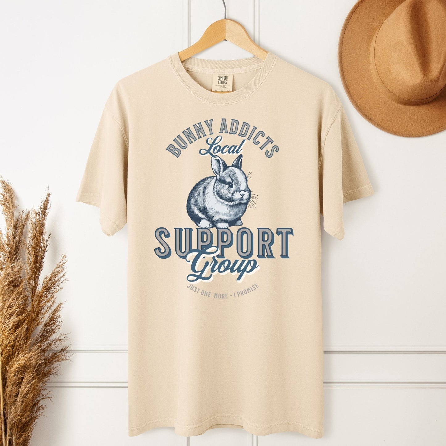 Bunny Addicts Support Group - Dwarf Unisex Garment - dyed Heavyweight T-Shirt - Chester & Co.