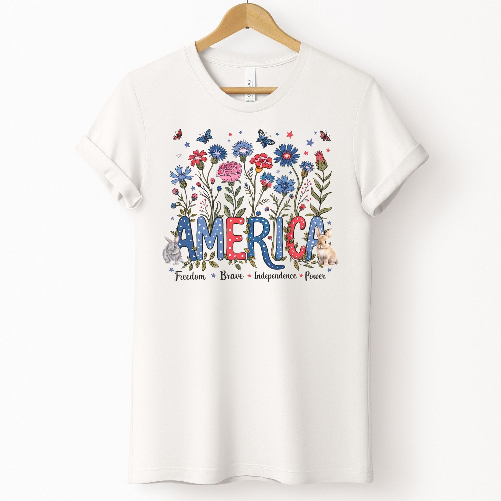 America Florals Unisex T-Shirt - Chester & Co.