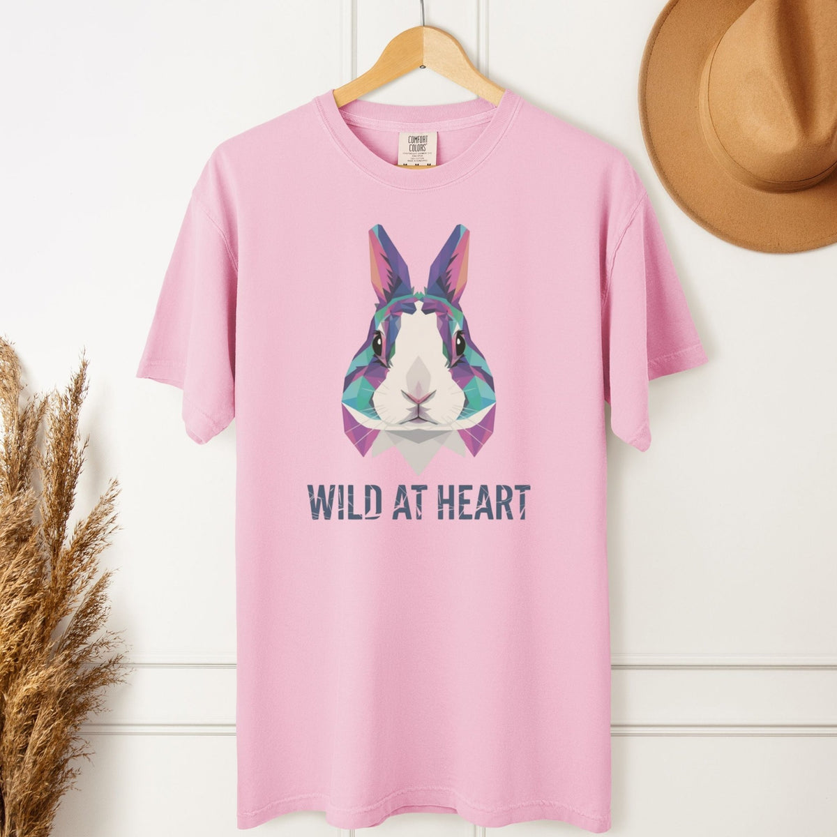 Wild at Heart Garment - dyed Heavyweight T-Shirt - Chester & Co.