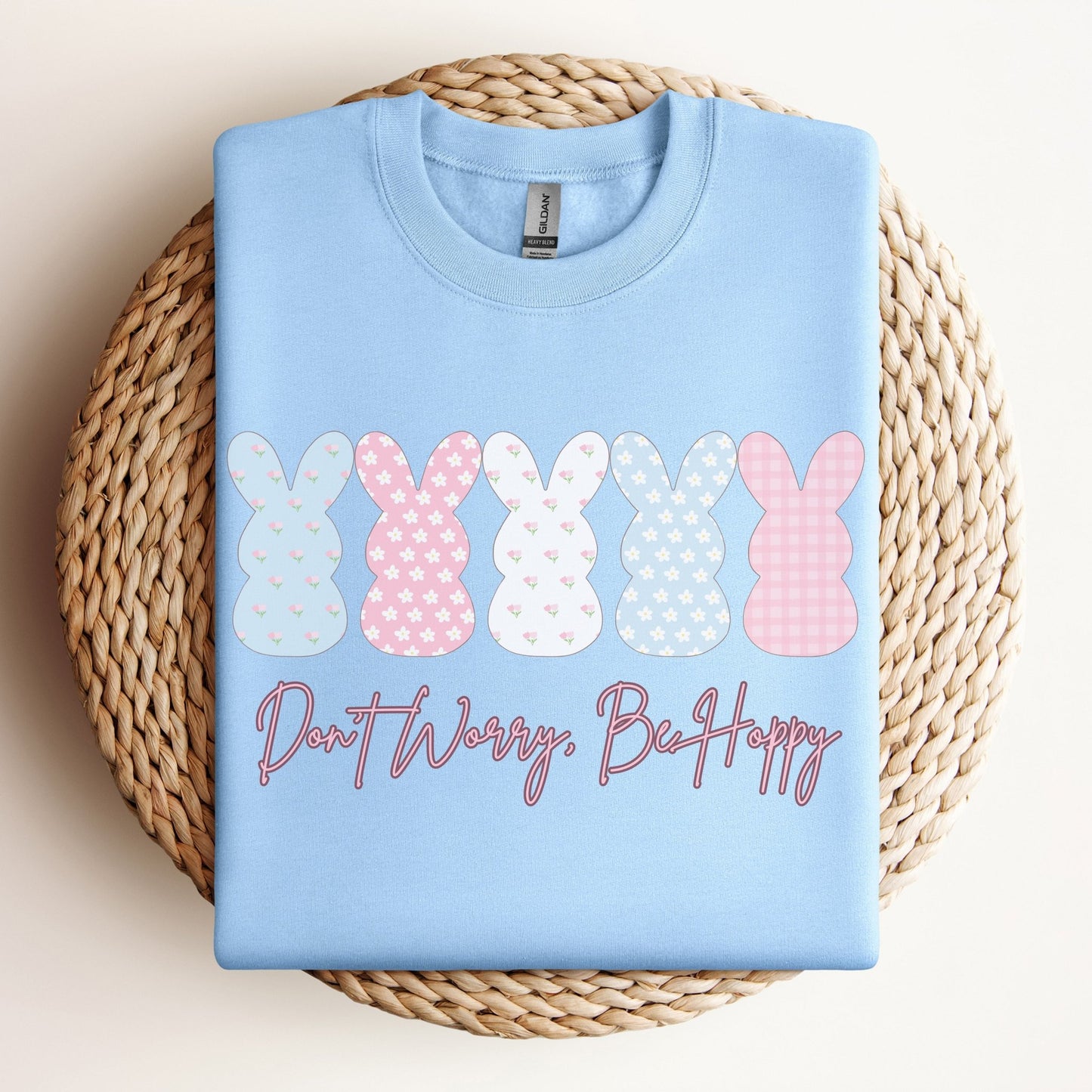 Don't Worry, Be Hoppy Unisex Sweatshirt - Chester & Co.