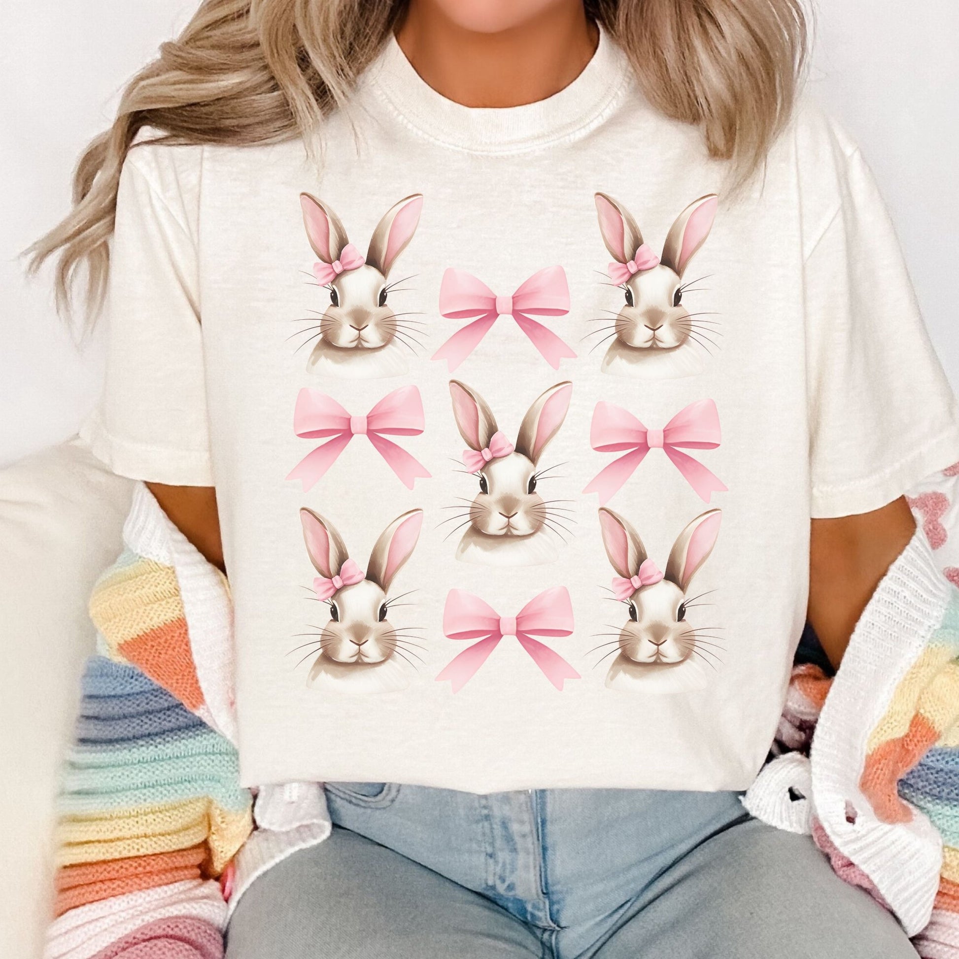 Buns and Bows Unisex Garment - dyed Heavyweight T-Shirt - Chester & Co.