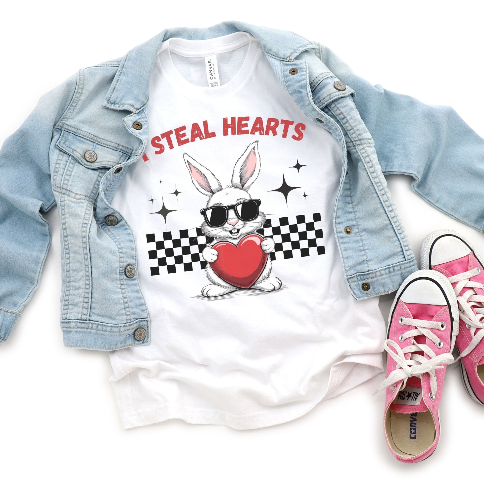 I Steal Hearts Youth Short Sleeve T-Shirt - Chester & Co.
