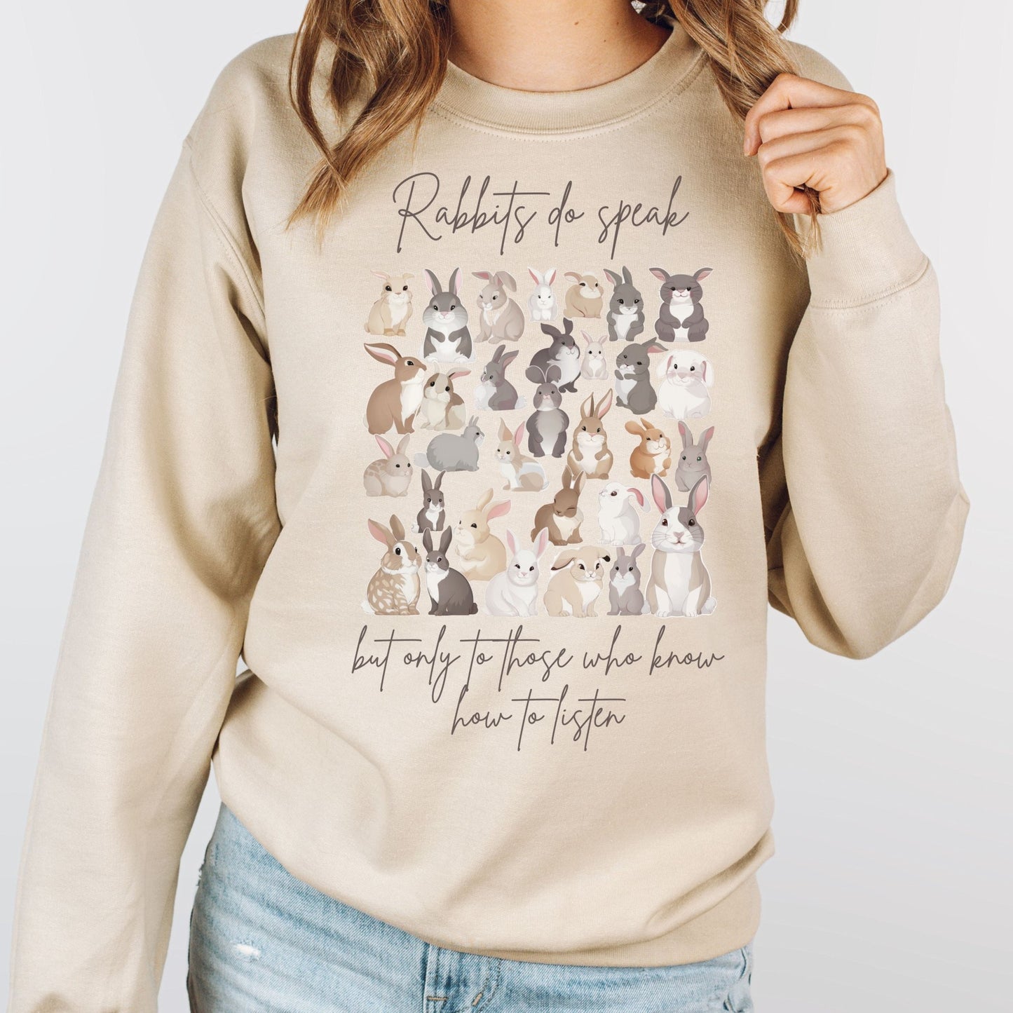 Rabbits Do Speak Unisex Sweatshirt - Chester & Co.