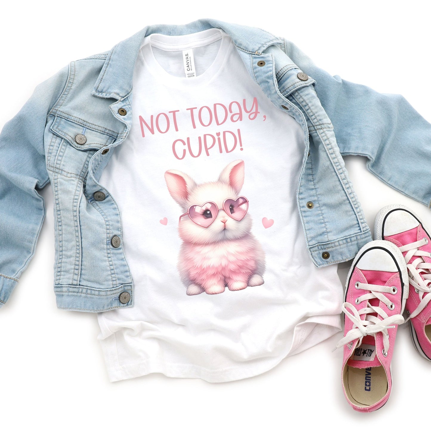 Not Today Cupid Youth Short Sleeve T-Shirt - Chester & Co.