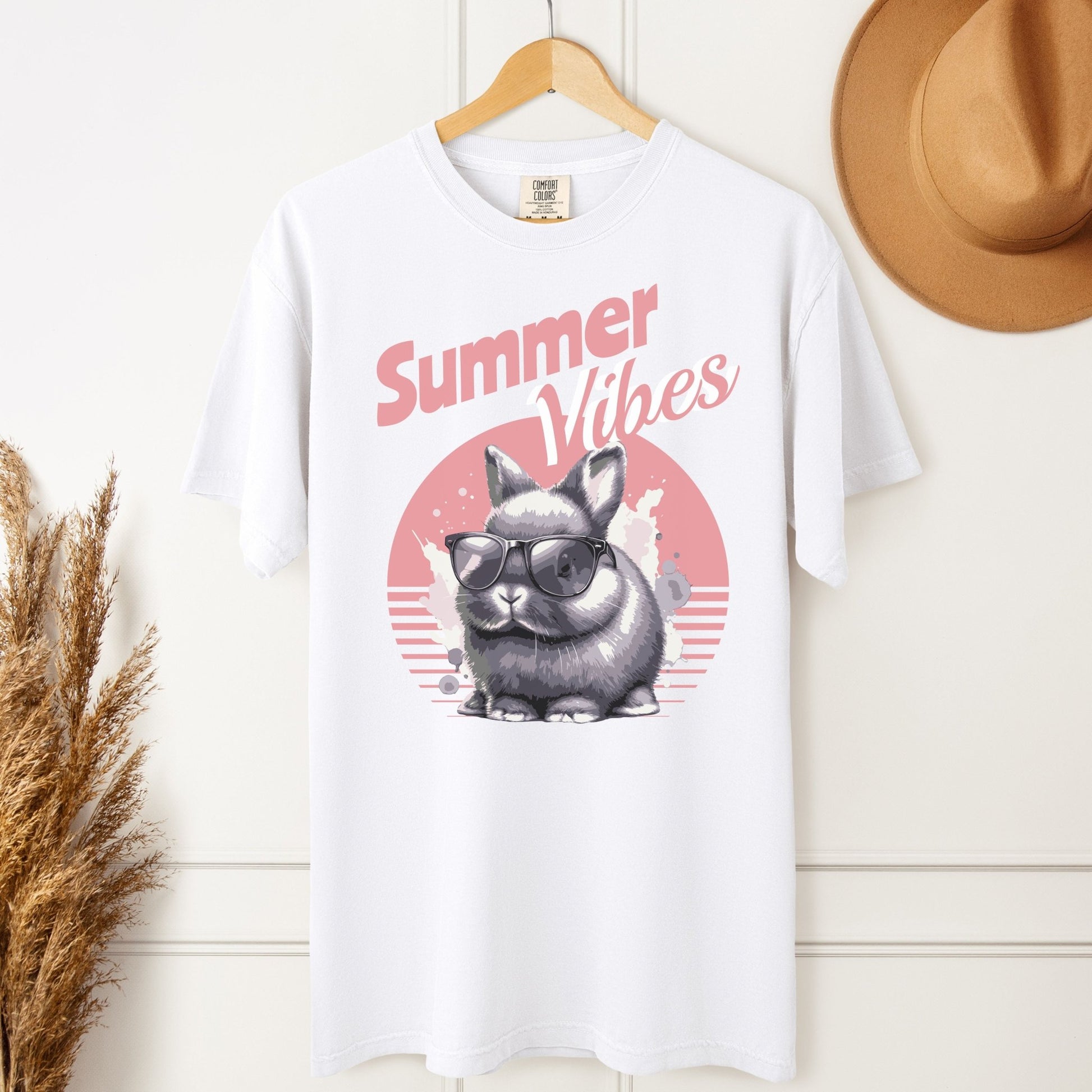 Retro Summer Vibes Unisex Garment - dyed Heavyweight T-Shirt - Chester & Co.