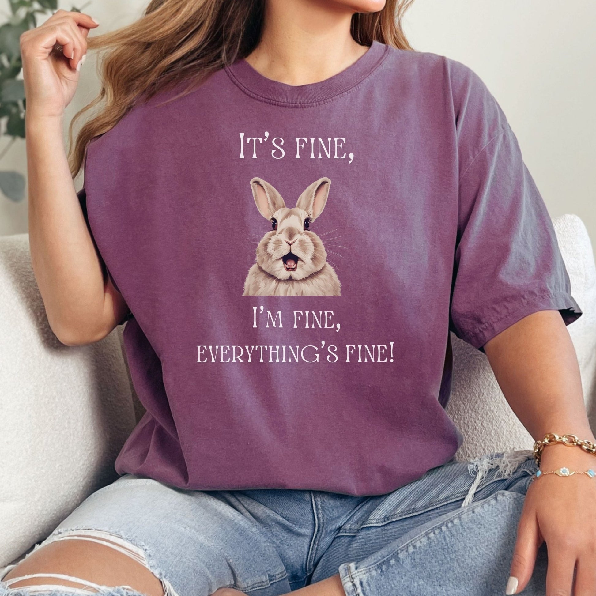 It's Fine Unisex Garment - Dyed Heavyweight T-Shirt - Chester & Co.
