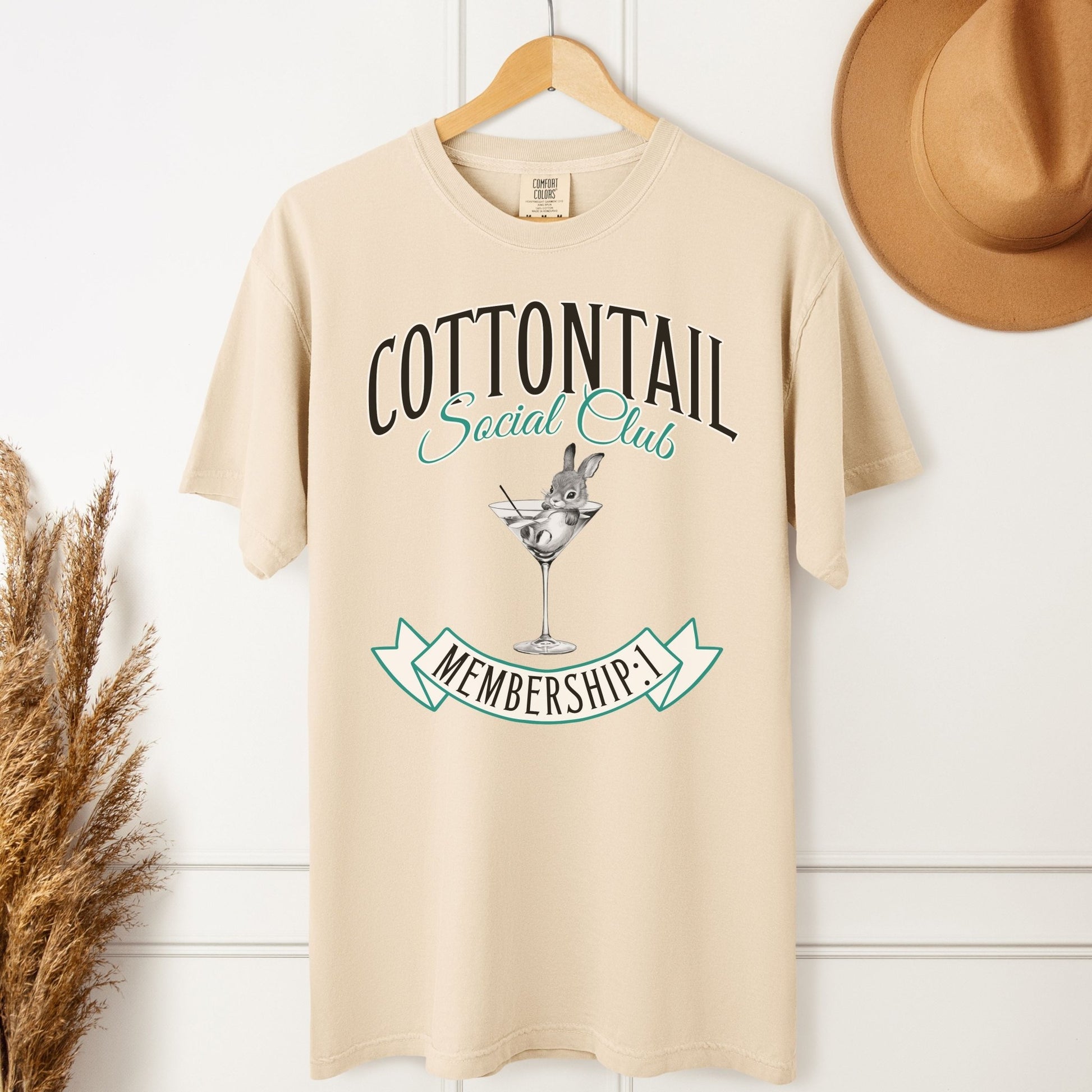 Cottontail Social Club Unisex Garment - dyed Heavyweight T-Shirt - Chester & Co.