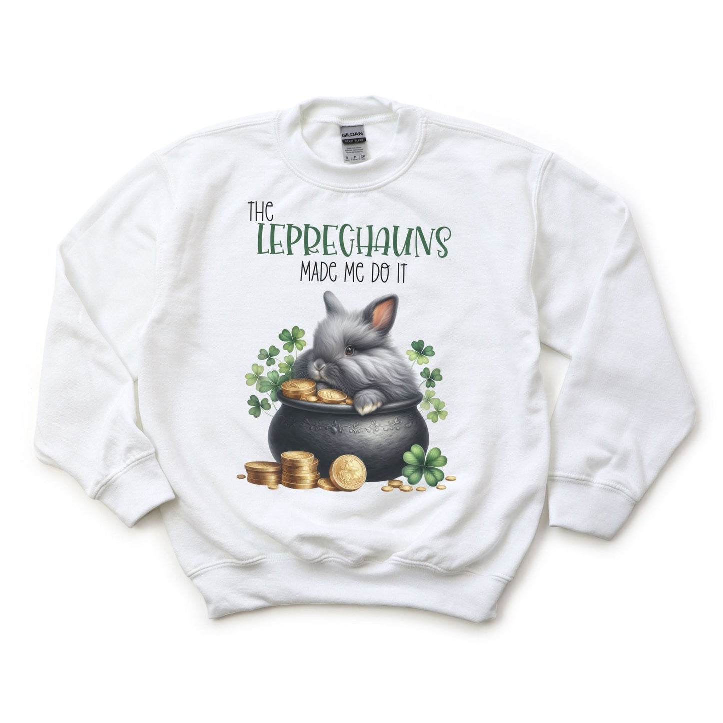 Leprechauns Made Me Youth Crewneck Sweatshirt - Chester & Co.