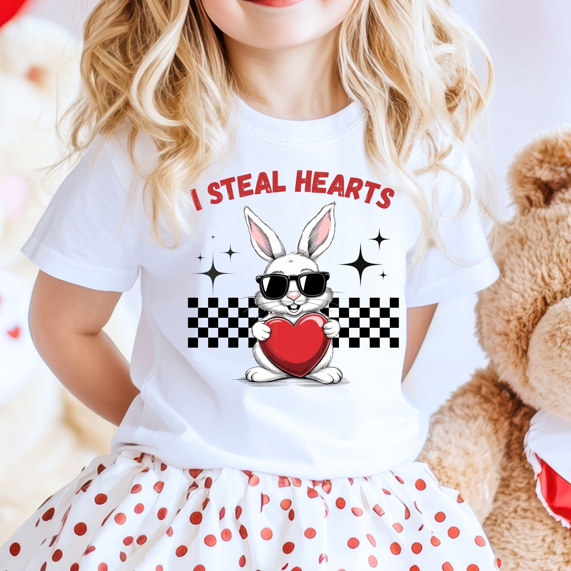 I Steal Hearts Youth Short Sleeve T-Shirt - Chester & Co.