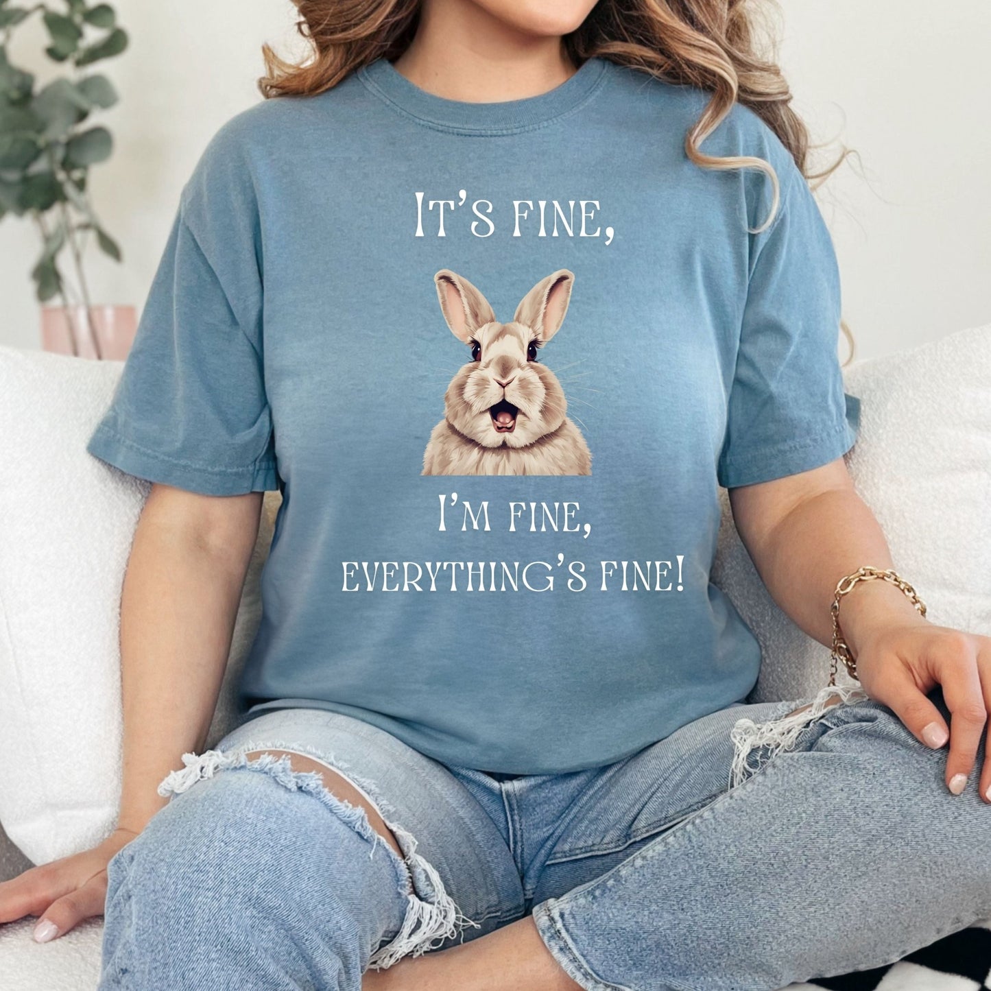 It's Fine Unisex Garment - Dyed Heavyweight T-Shirt - Chester & Co.