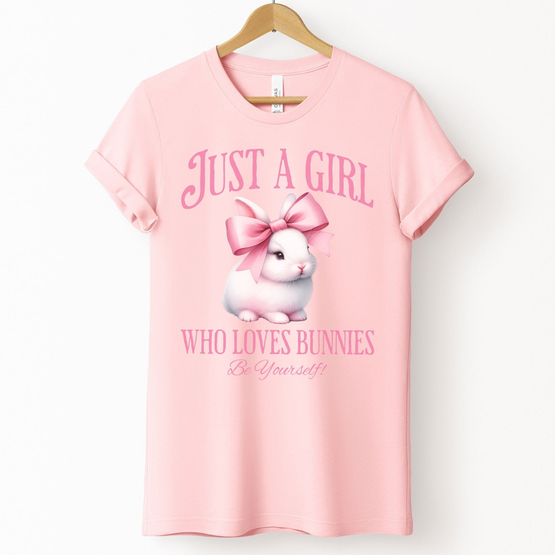 Just a Girl Who Loves Bunnies Unisex T-Shirt - Chester & Co.