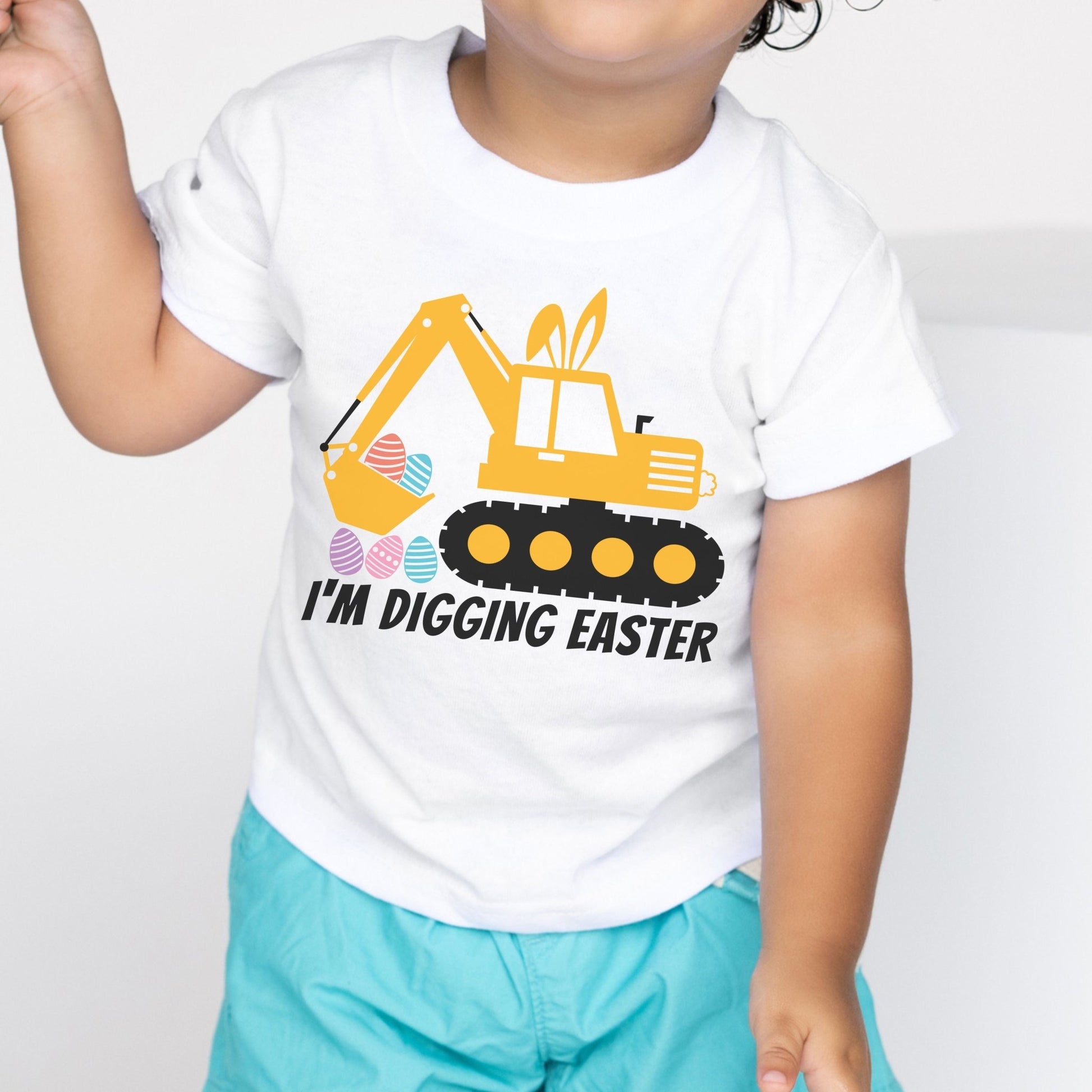 I'm Digging Easter Baby Jersey Short Sleeve Tee - Chester & Co.
