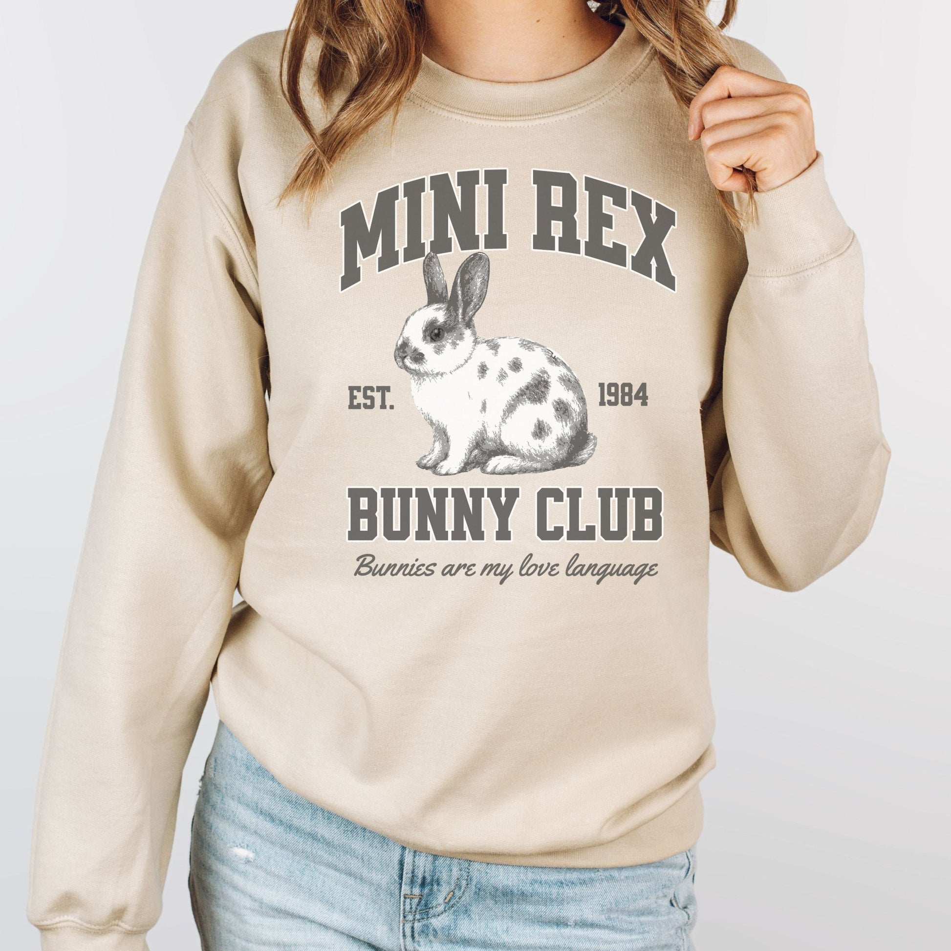 Mini Rex Bunny Club Unisex Sweatshirt - Chester & Co.