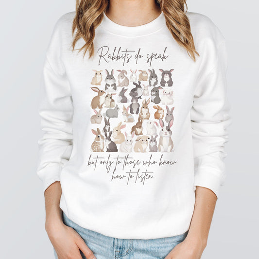 Rabbits Do Speak Unisex Sweatshirt - Chester & Co.