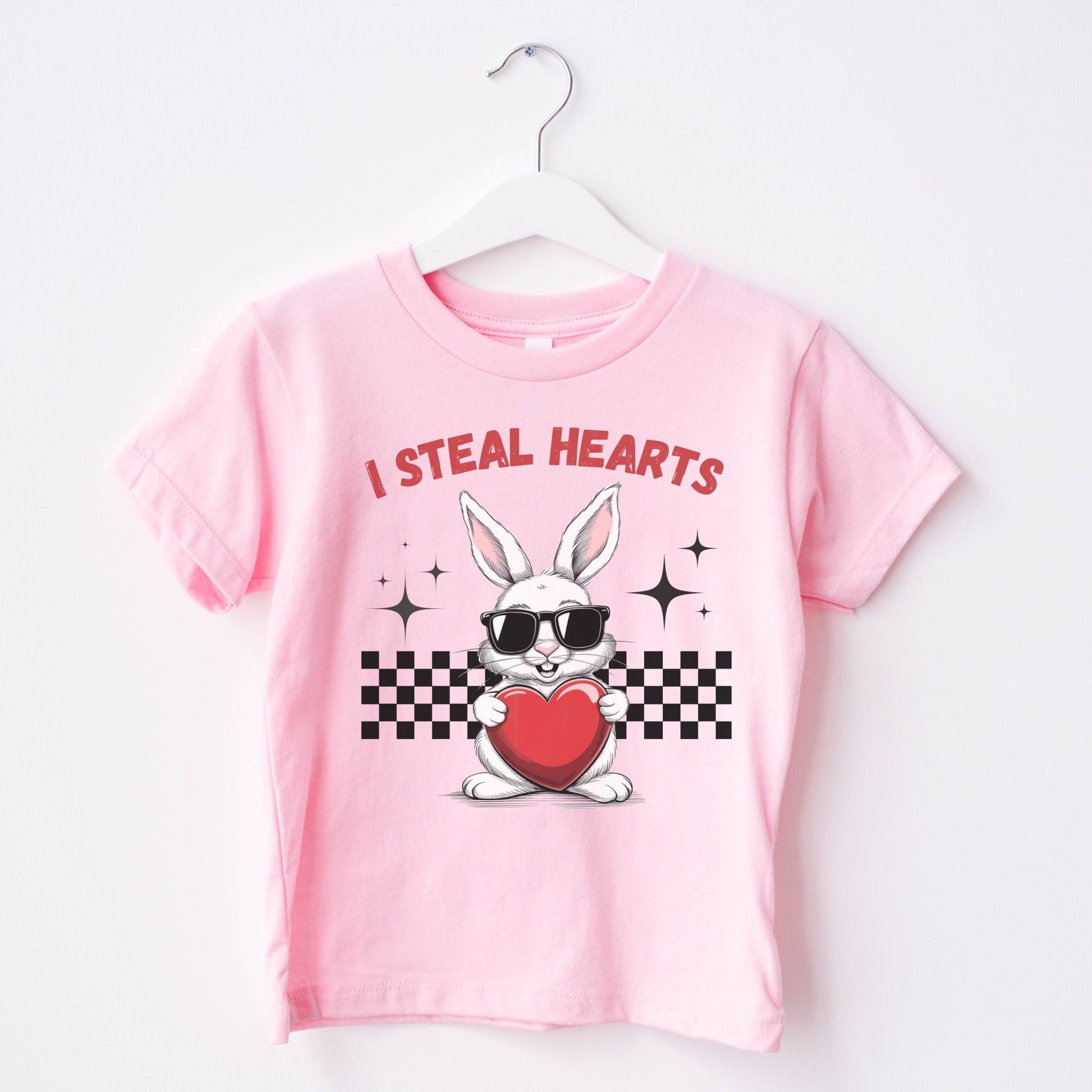 I Steal Hearts Toddler Short Sleeve Tee - Chester & Co.