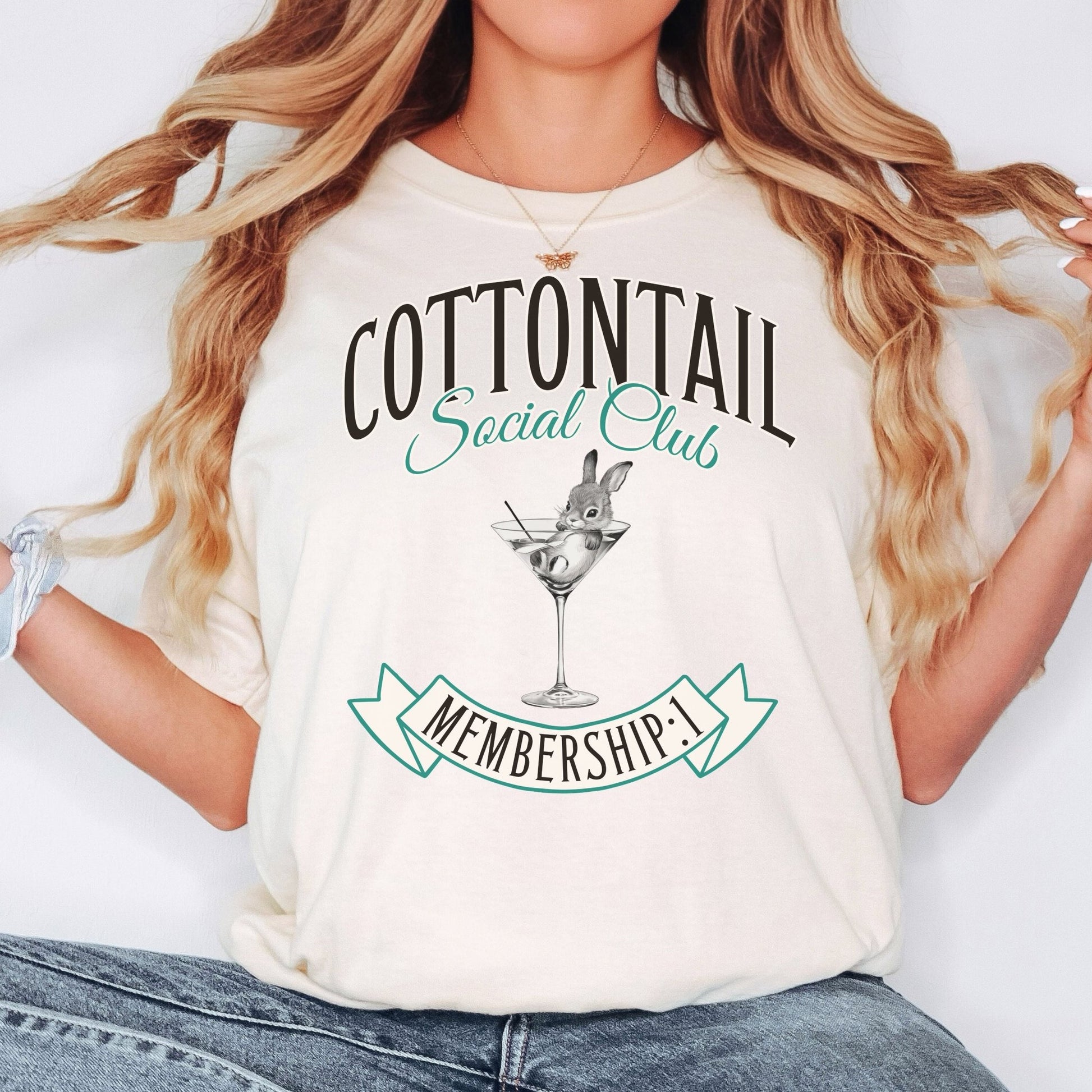 Cottontail Social Club Unisex Garment - dyed Heavyweight T-Shirt - Chester & Co.