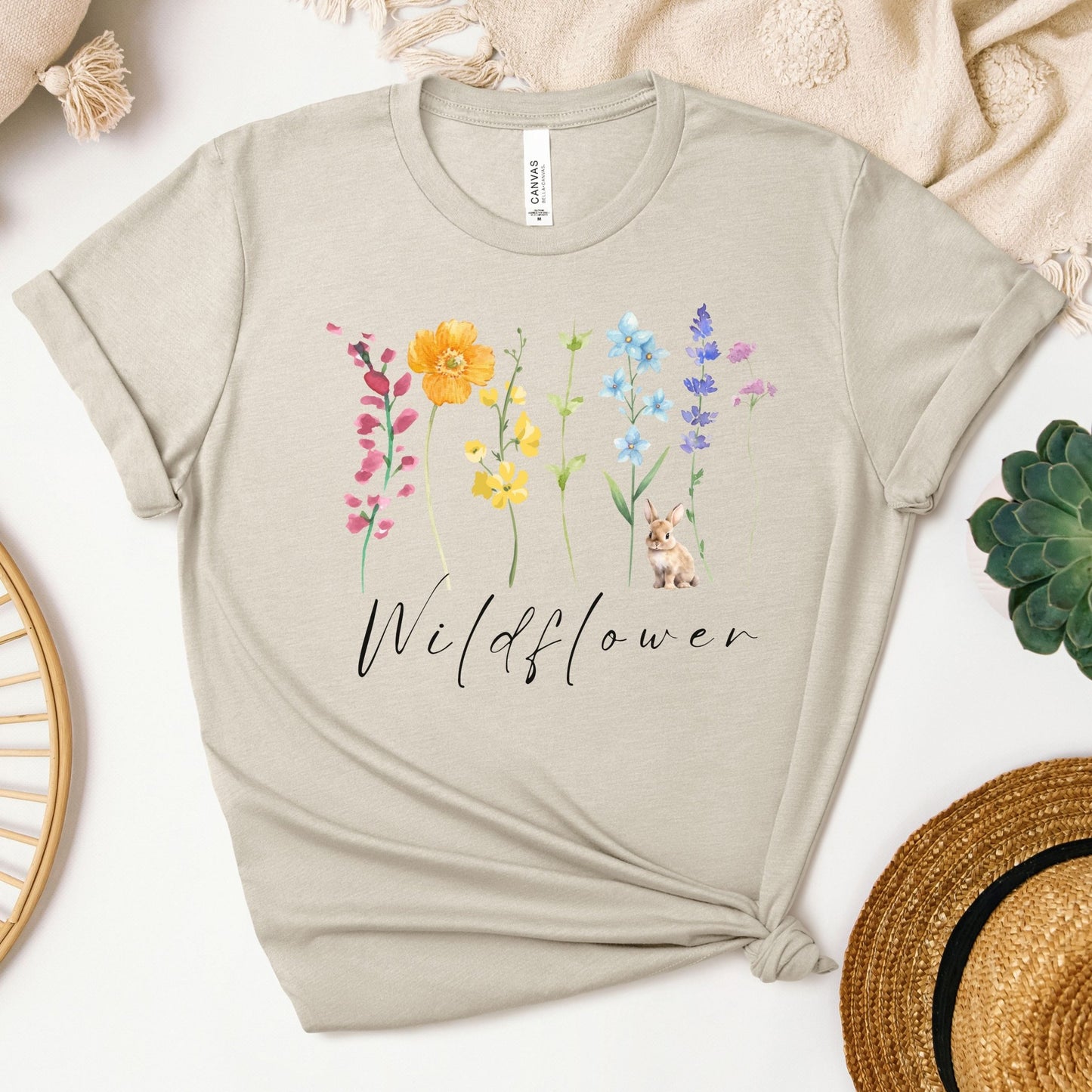 Wildflower Unisex T-Shirt - Chester & Co.