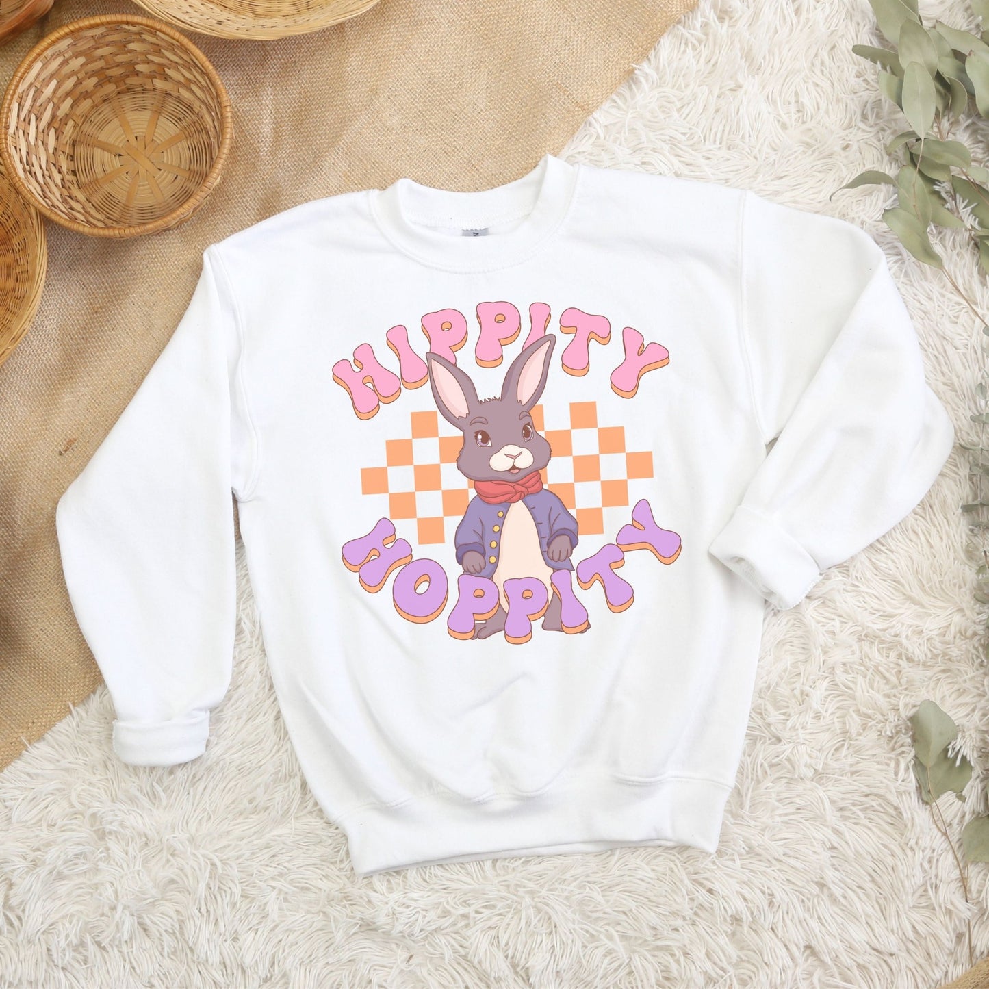 Hippity Hoppity Youth Crewneck Sweatshirt - Chester & Co.
