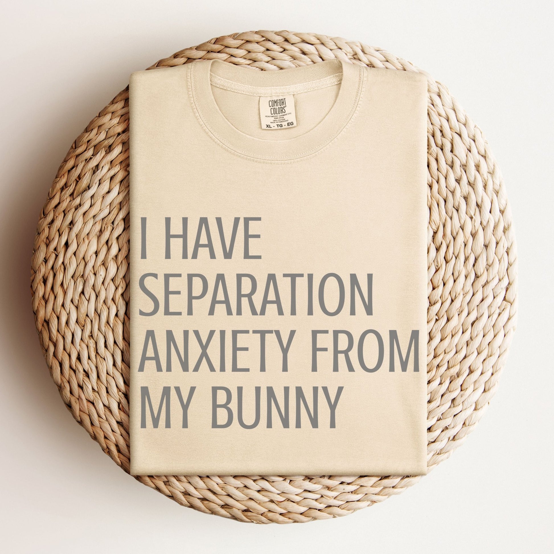 Separation Anxiety Unisex Garment - dyed Heavyweight T-Shirt - Chester & Co.