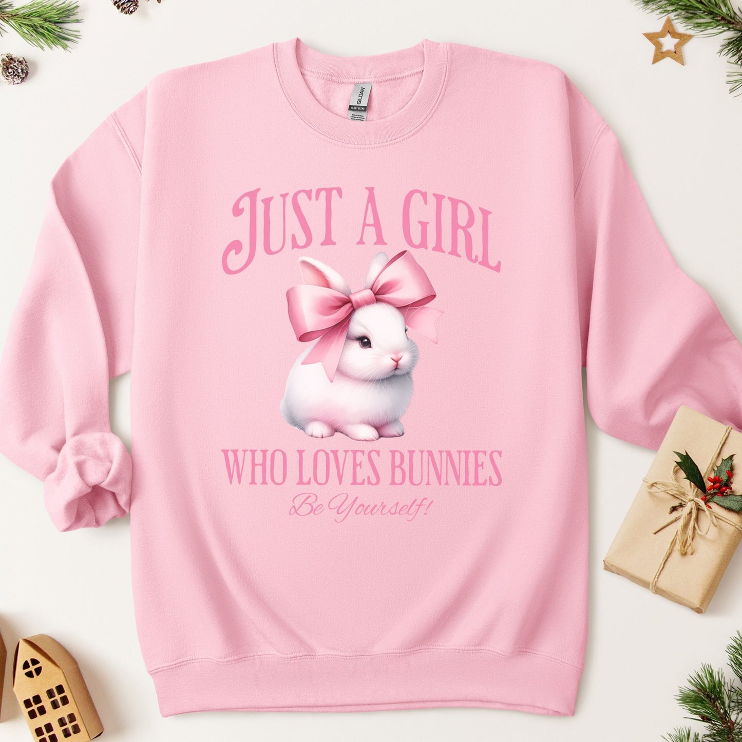 Just A Girl Who Loves Bunnies Unisex Sweatshirt - Chester & Co.