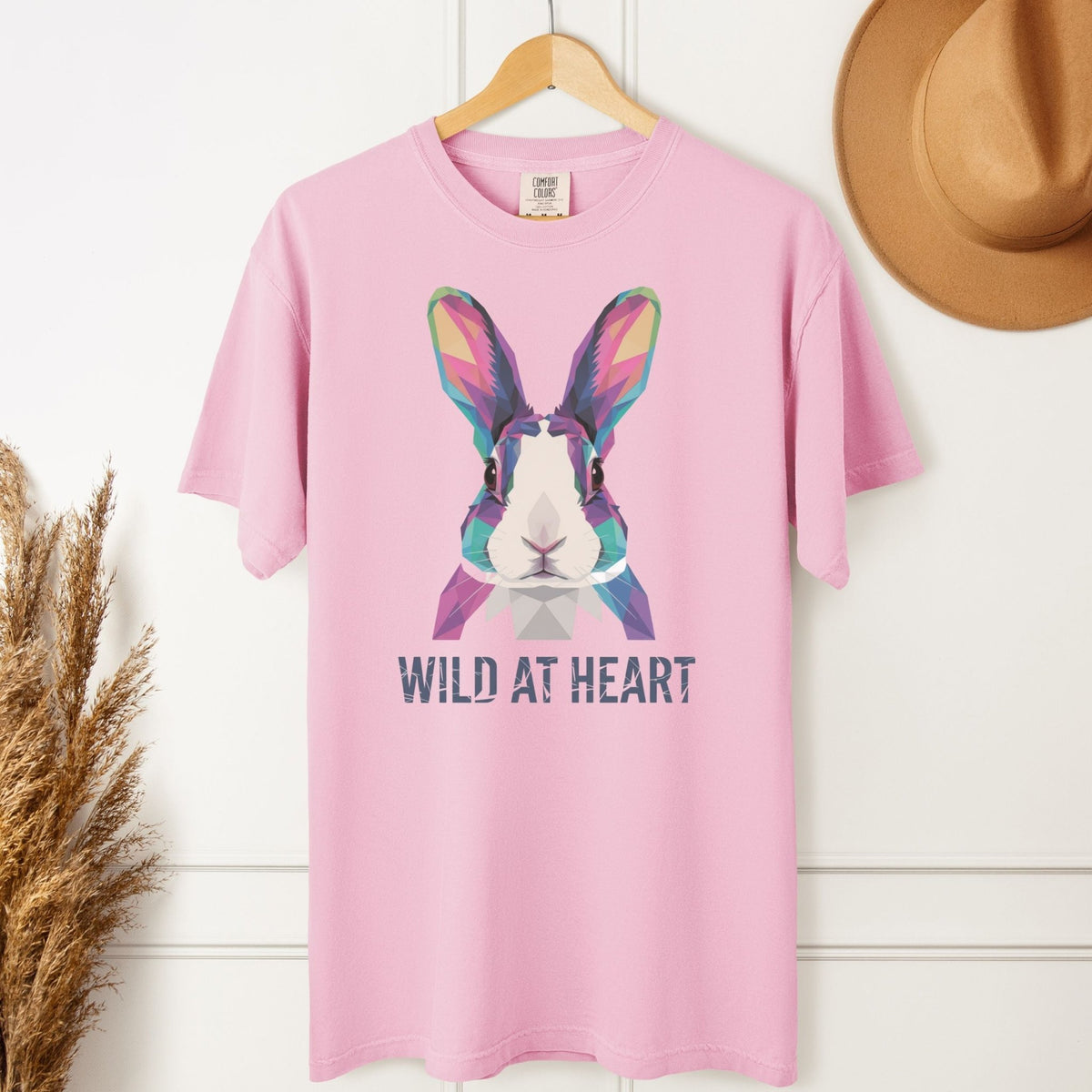 Wild at Heart Garment - dyed Heavyweight T-Shirt - Chester & Co.