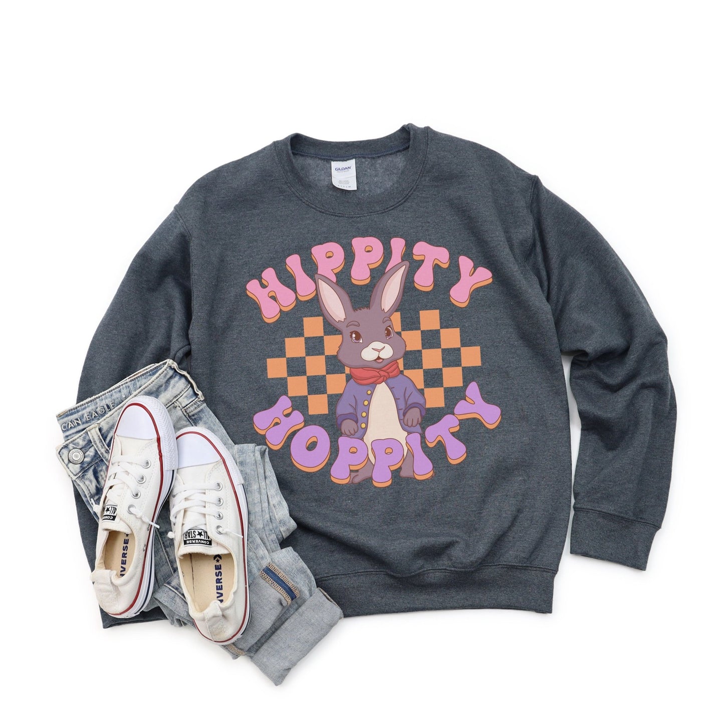Hippity Hoppity Youth Crewneck Sweatshirt - Chester & Co.
