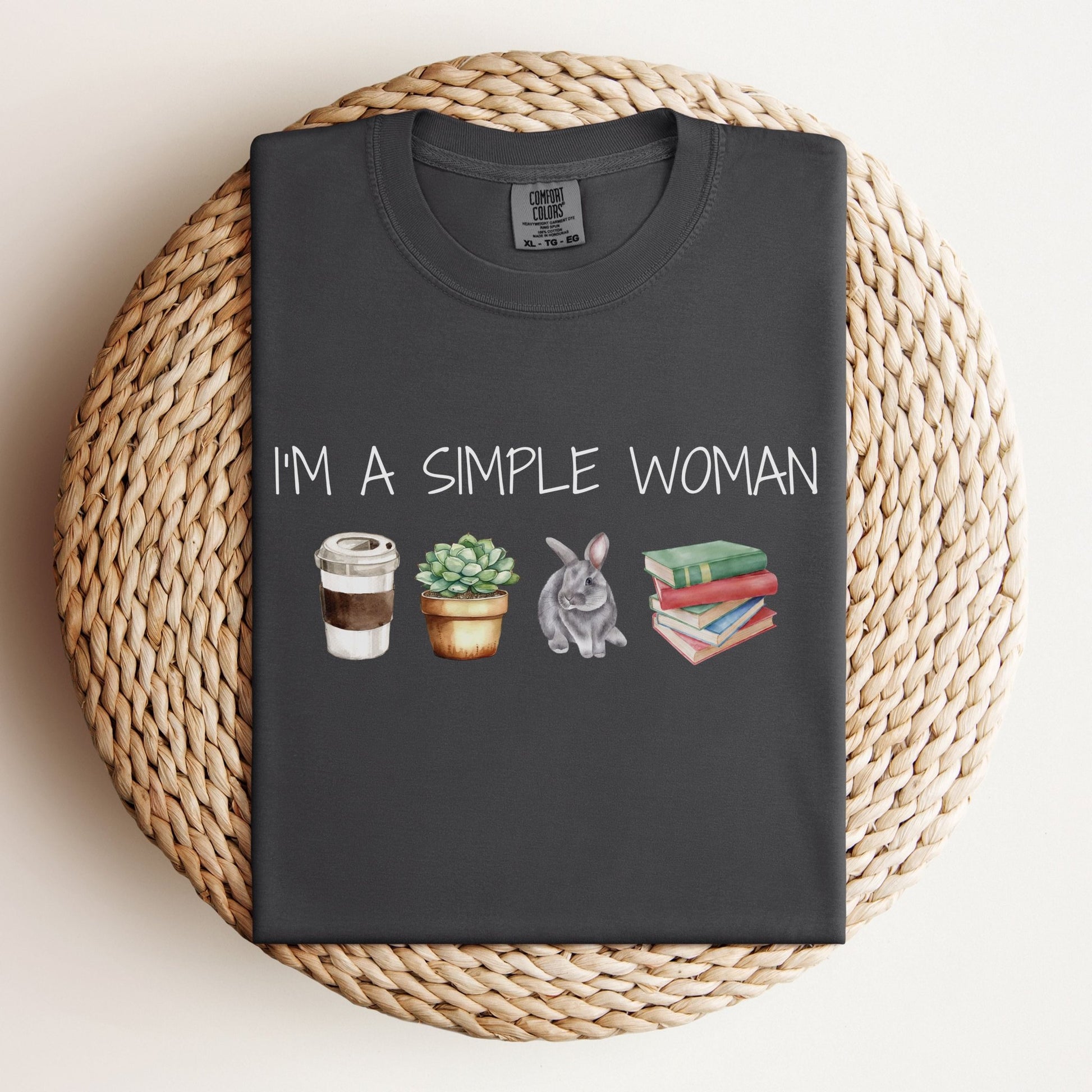 Simple Woman Unisex Garment - dyed Heavyweight T-Shirt - Chester & Co.