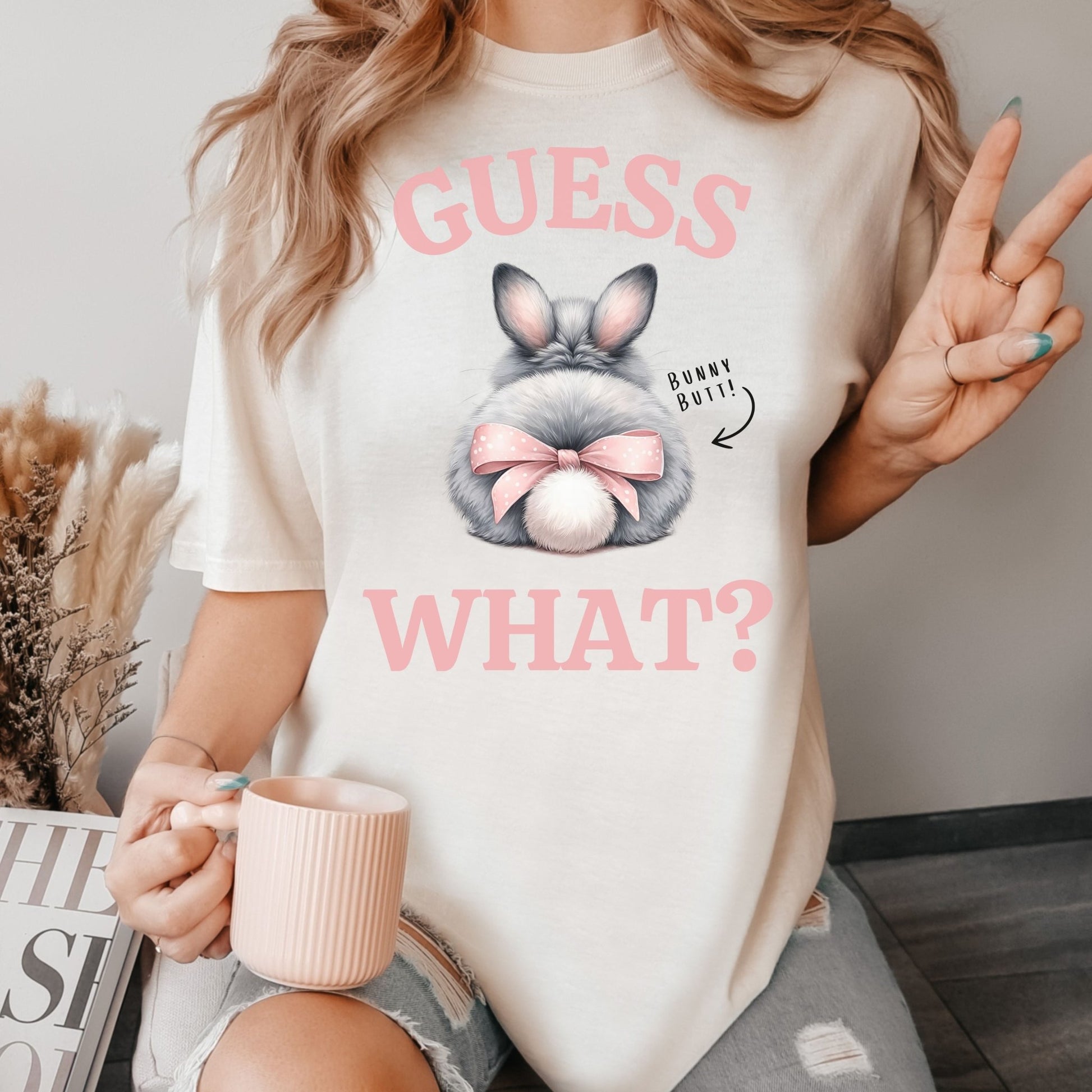 Guess What? Unisex Garment - dyed Heavyweight T-Shirt - Chester & Co.