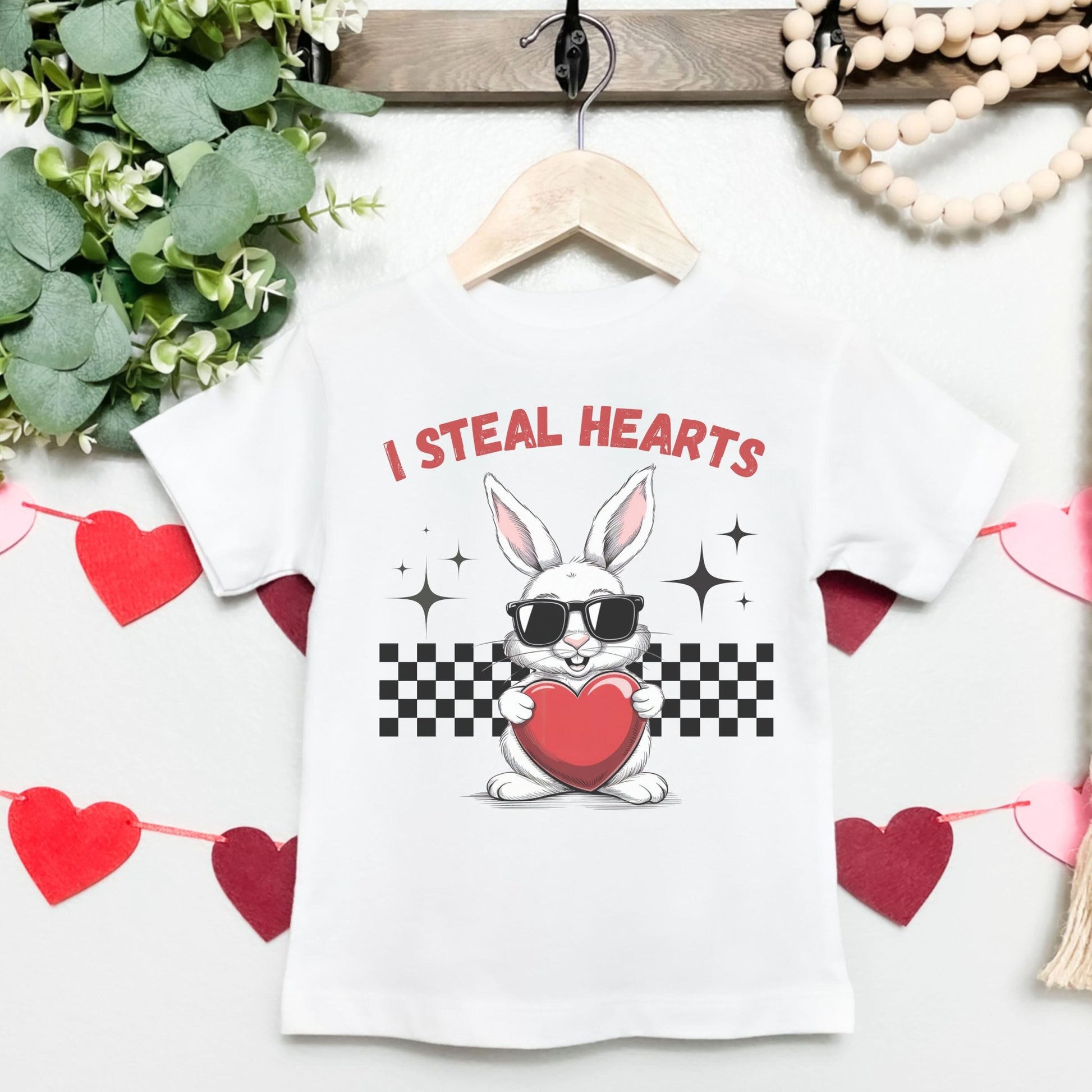 I Steal Hearts Toddler Short Sleeve Tee - Chester & Co.