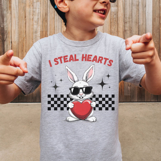I Steal Hearts Youth Short Sleeve T-Shirt - Chester & Co.