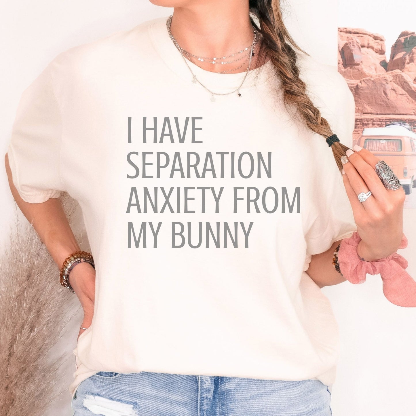 Separation Anxiety Unisex Garment - dyed Heavyweight T-Shirt - Chester & Co.