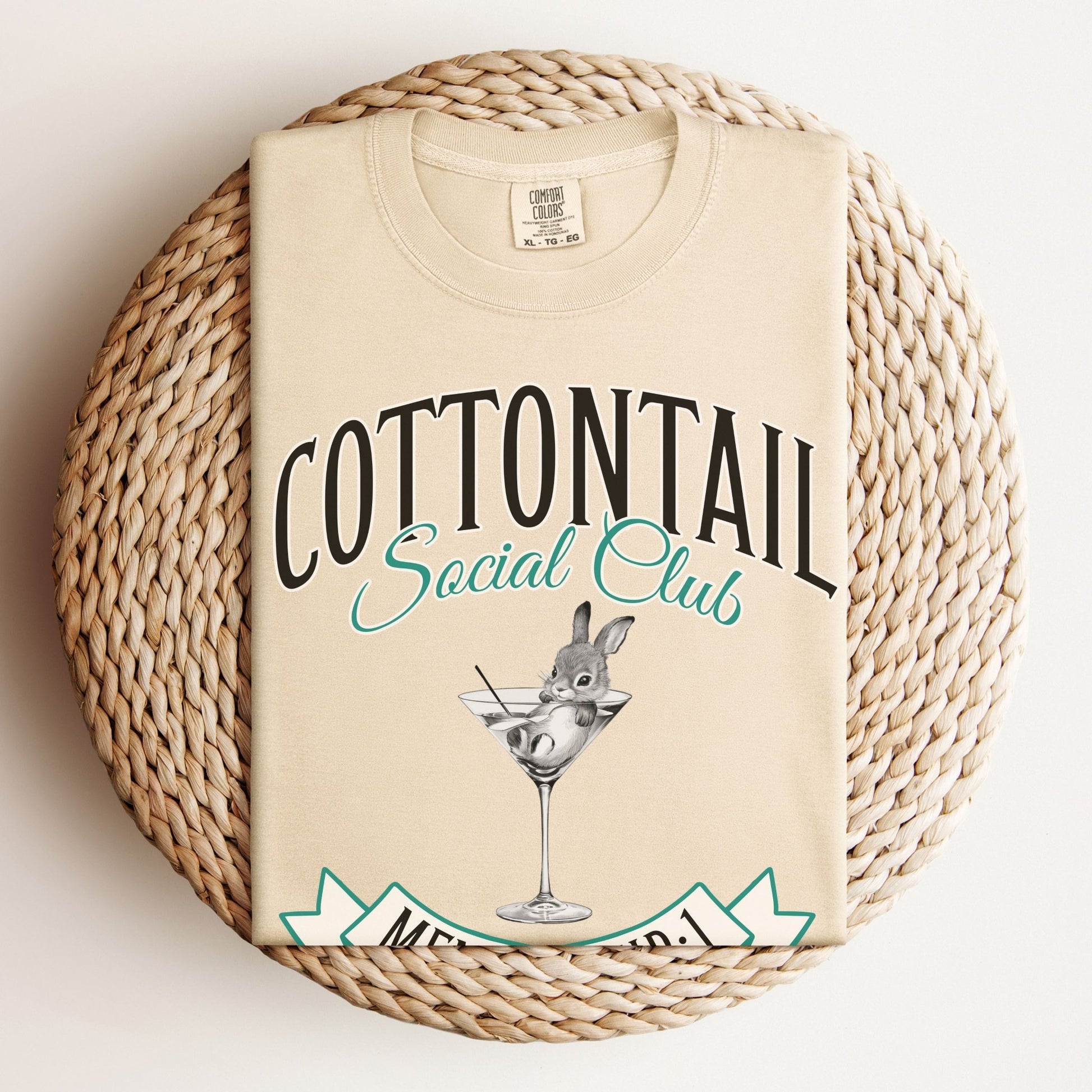 Cottontail Social Club Unisex Garment - dyed Heavyweight T-Shirt - Chester & Co.