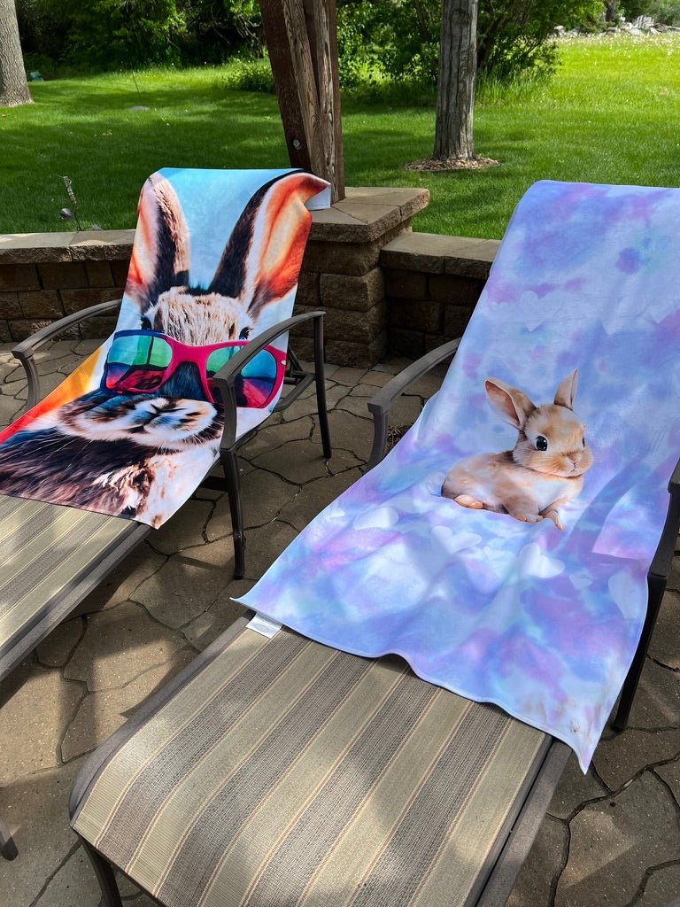 Surfin' Bunny Beach Towel - Chester & Co.
