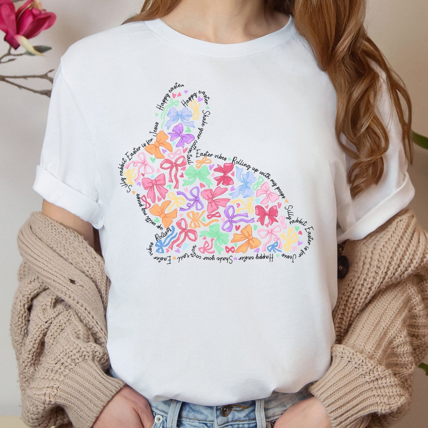 Bunny of Bows Unisex T-Shirt - Chester & Co.