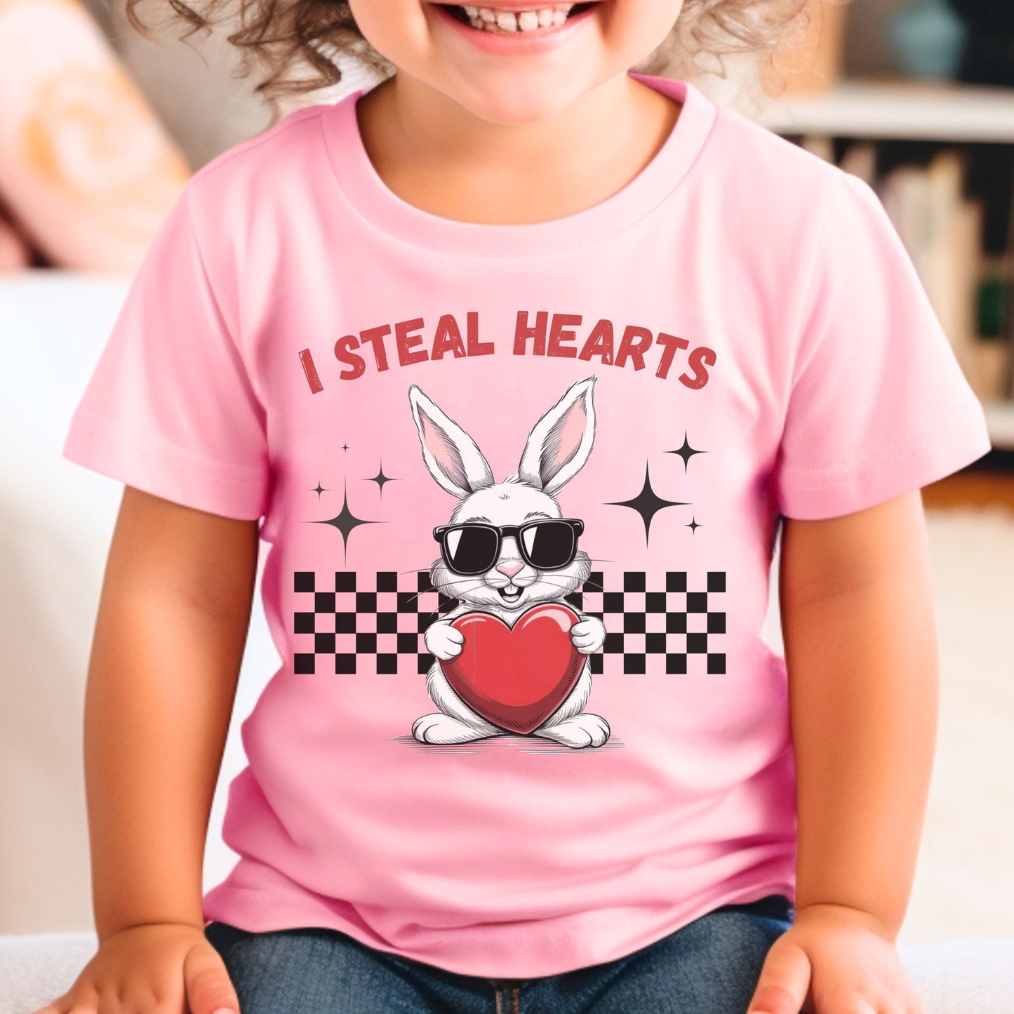 I Steal Hearts Toddler Short Sleeve Tee - Chester & Co.