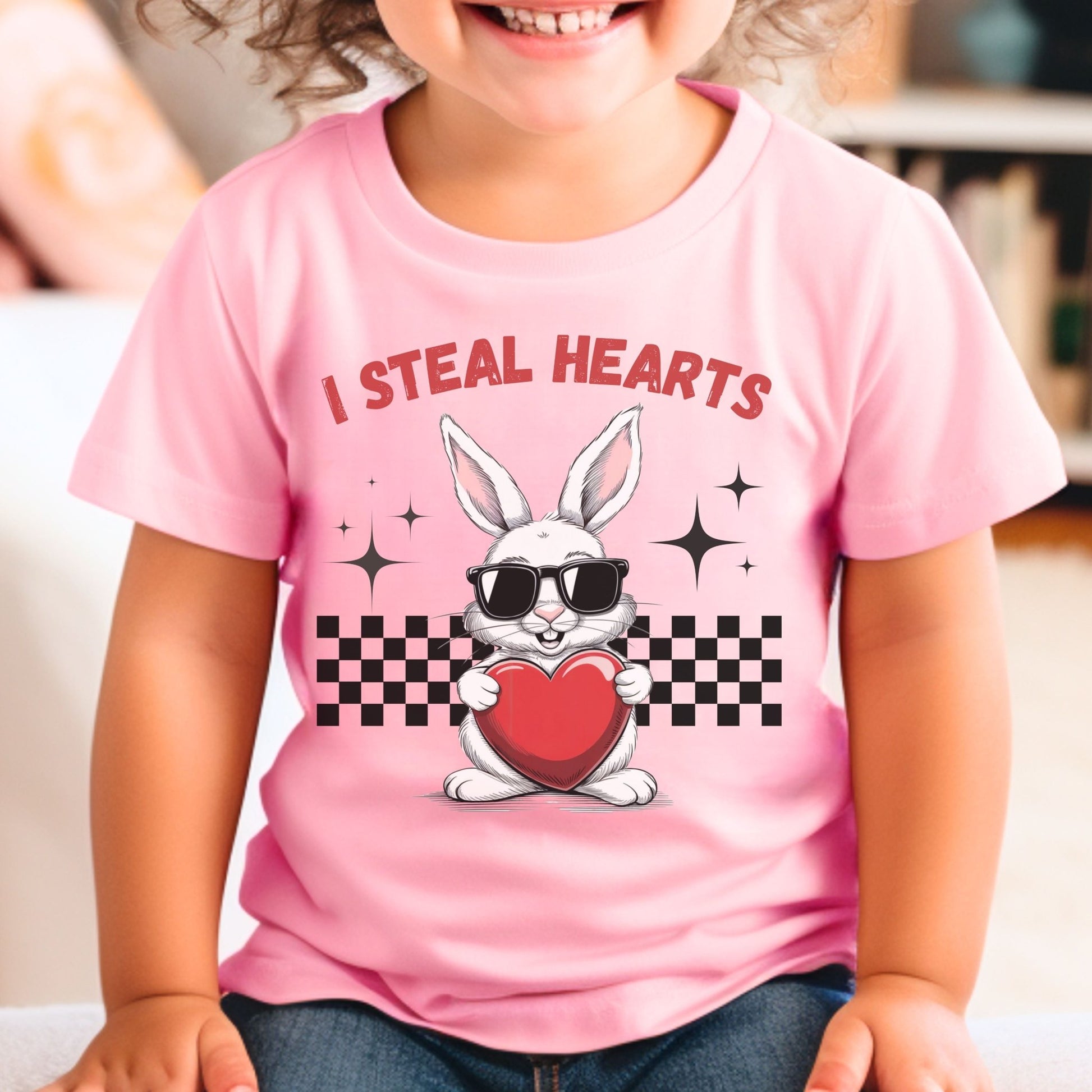 I Steal Hearts Toddler Short Sleeve Tee - Chester & Co.